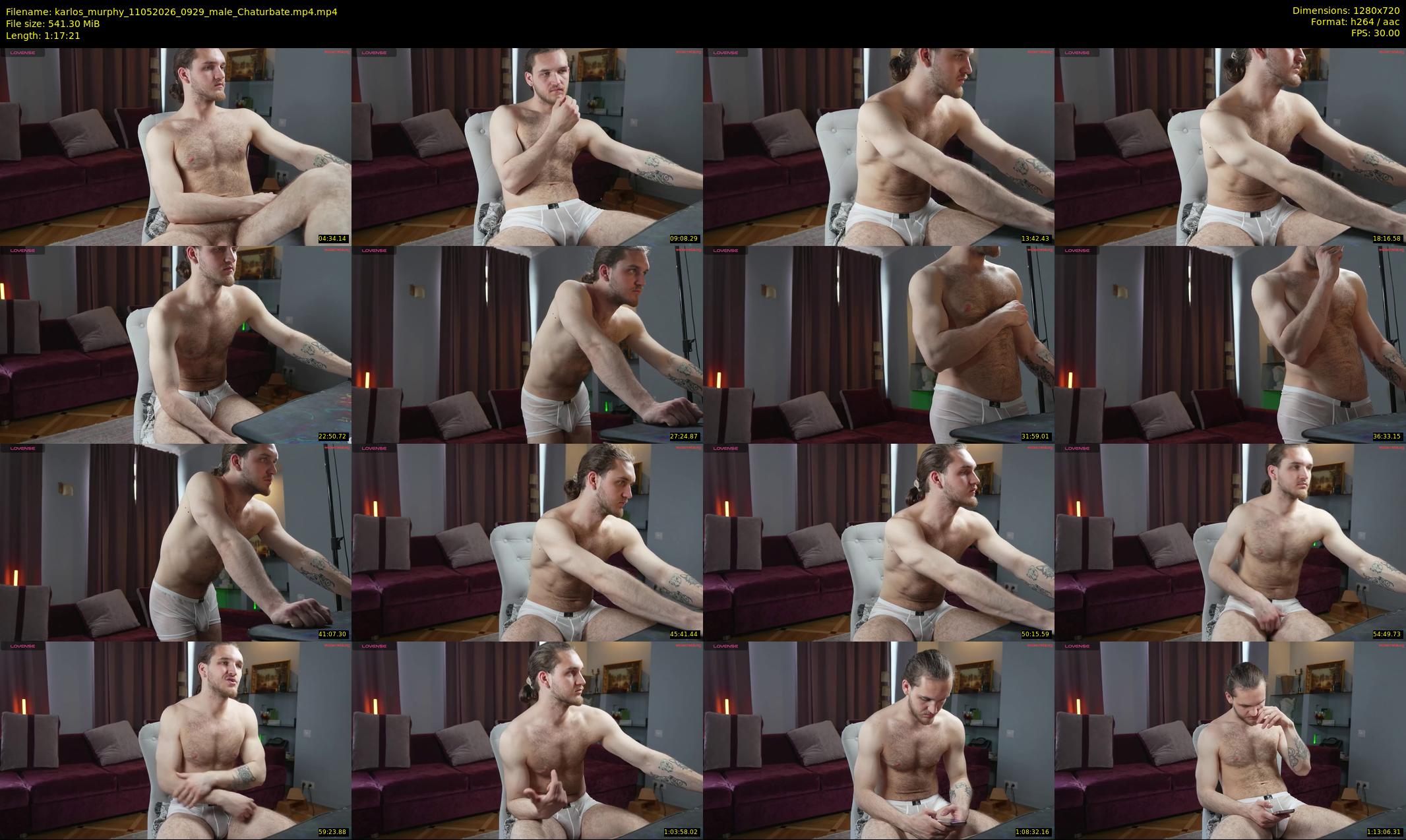 karlos_murphy — 78 minute Chaturbate male cam show recording, 720p, May 11, 2026