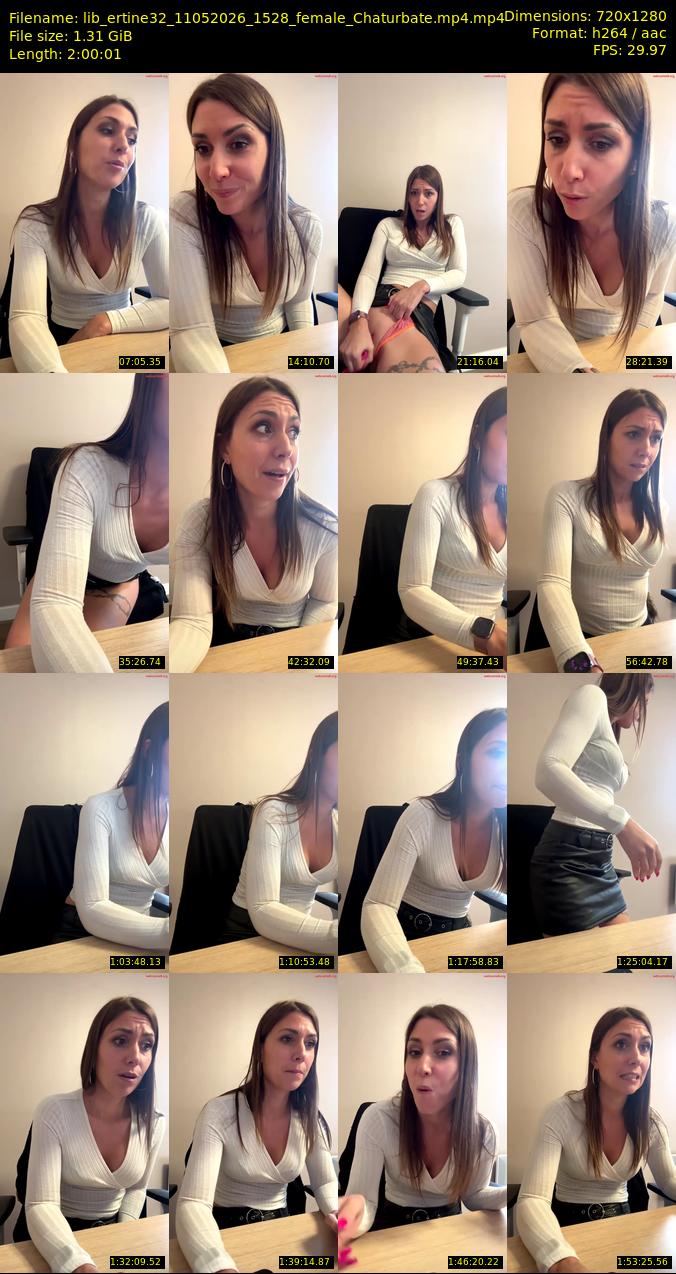 lib_ertine32 — 121 minute Chaturbate female cam show recording, 1080p, May 11, 2026