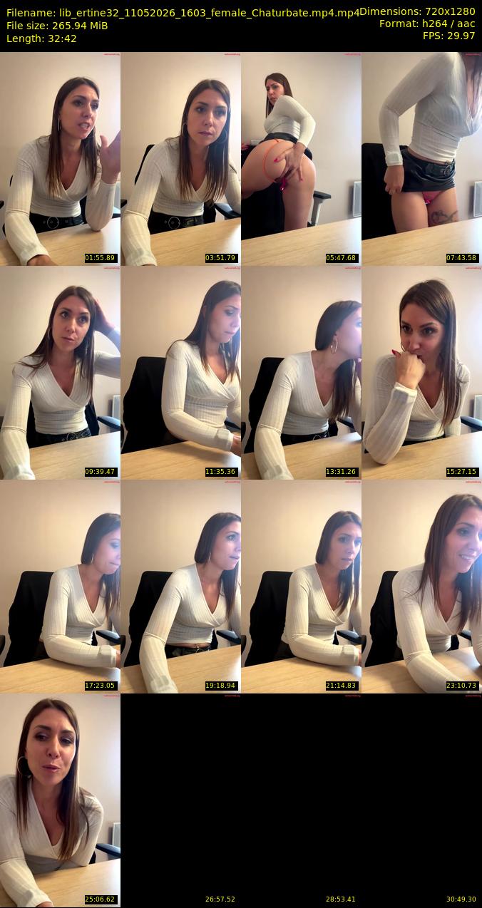lib_ertine32 — 33 minute Chaturbate female cam show recording, 1080p, May 11, 2026