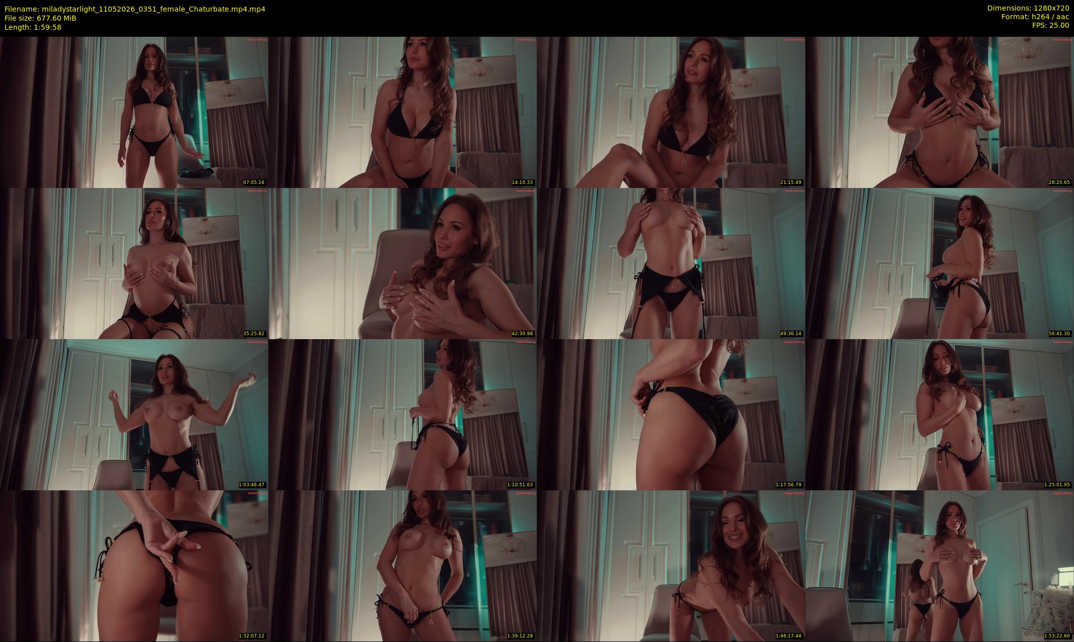 miladystarlight — 120 minute Chaturbate female cam show recording, 720p, May 11, 2026