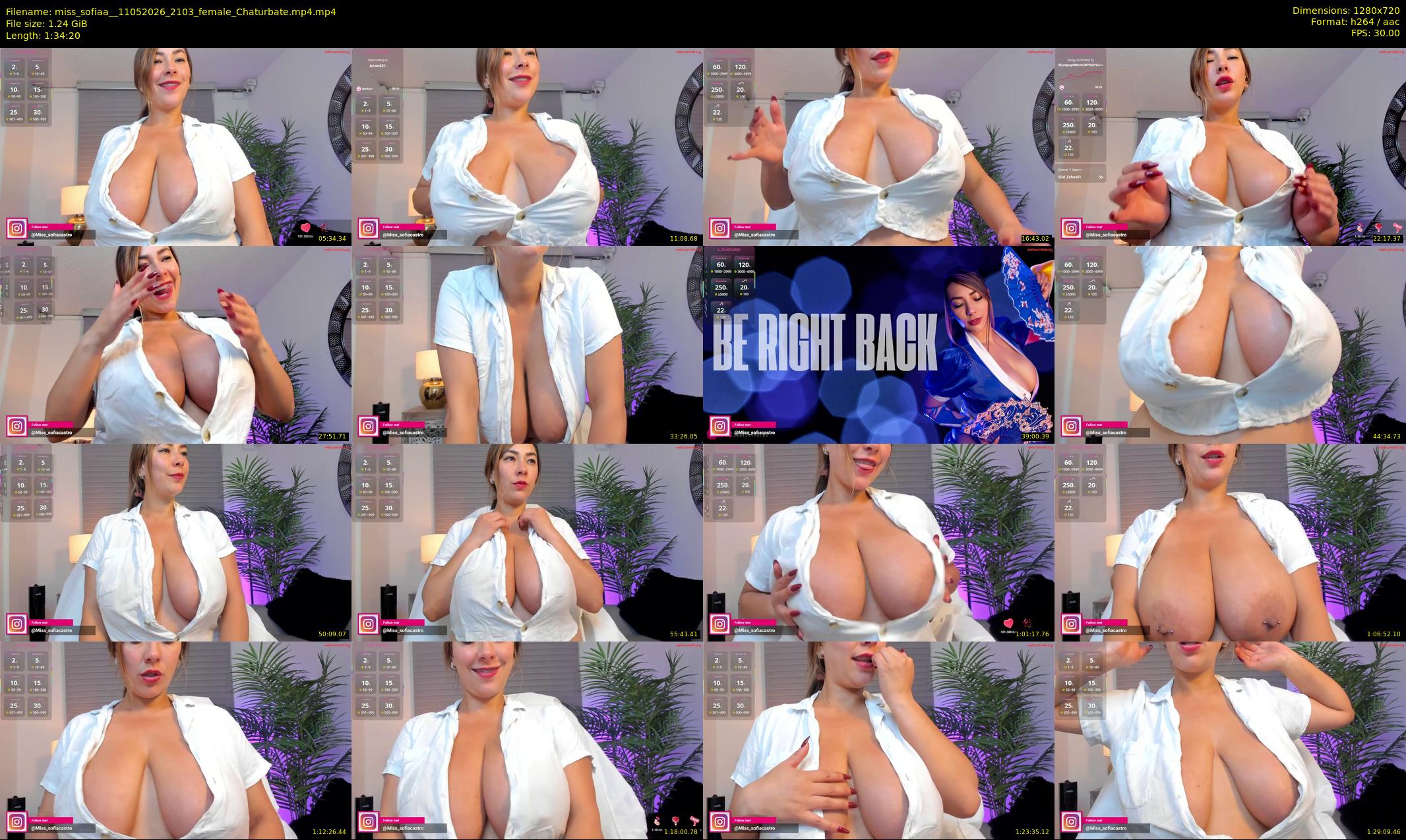 miss_sofiaa_ — 95 minute Chaturbate female cam show recording, 720p, May 11, 2026
