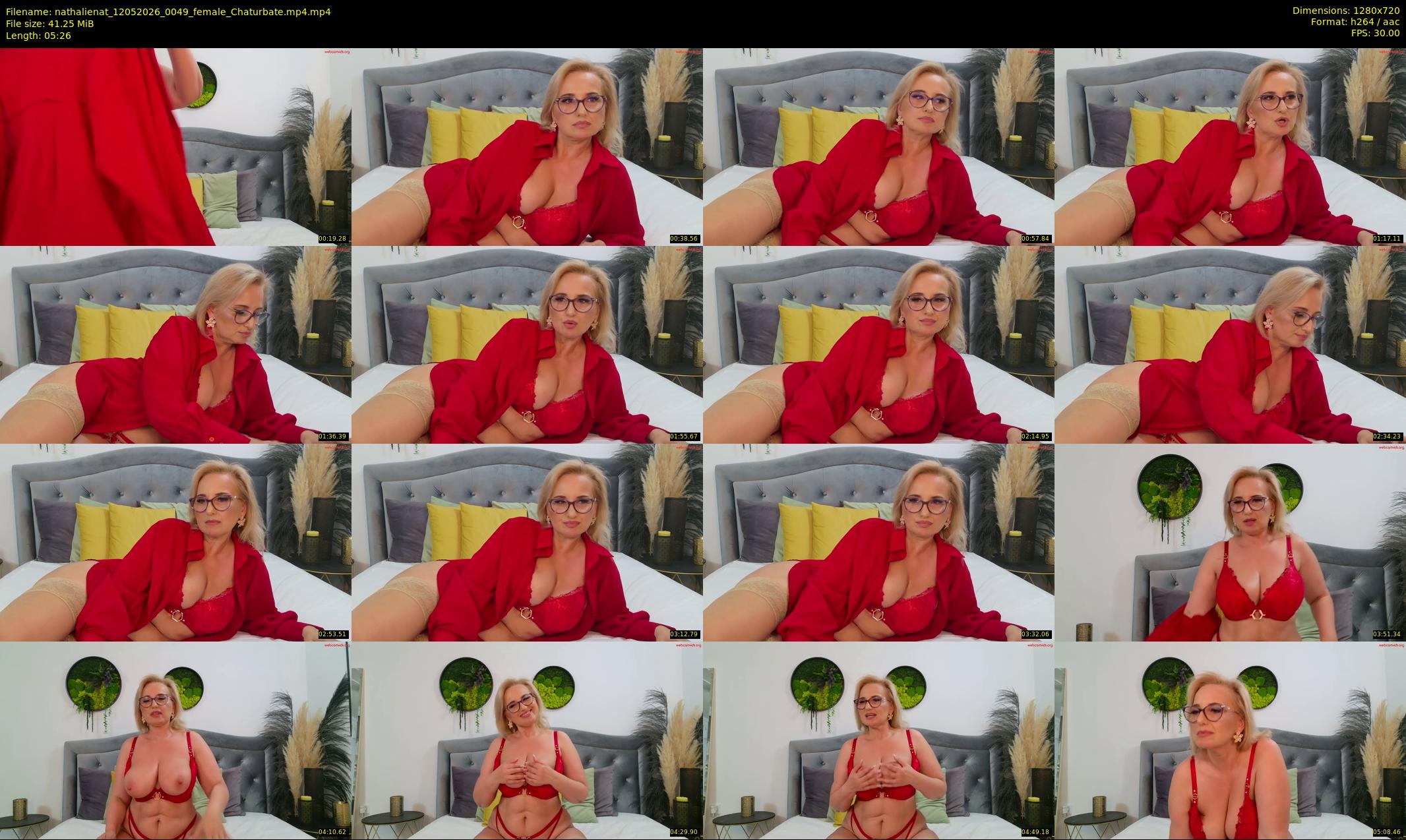 nathalienat — 6 minute Chaturbate female cam show recording, 720p, May 12, 2026