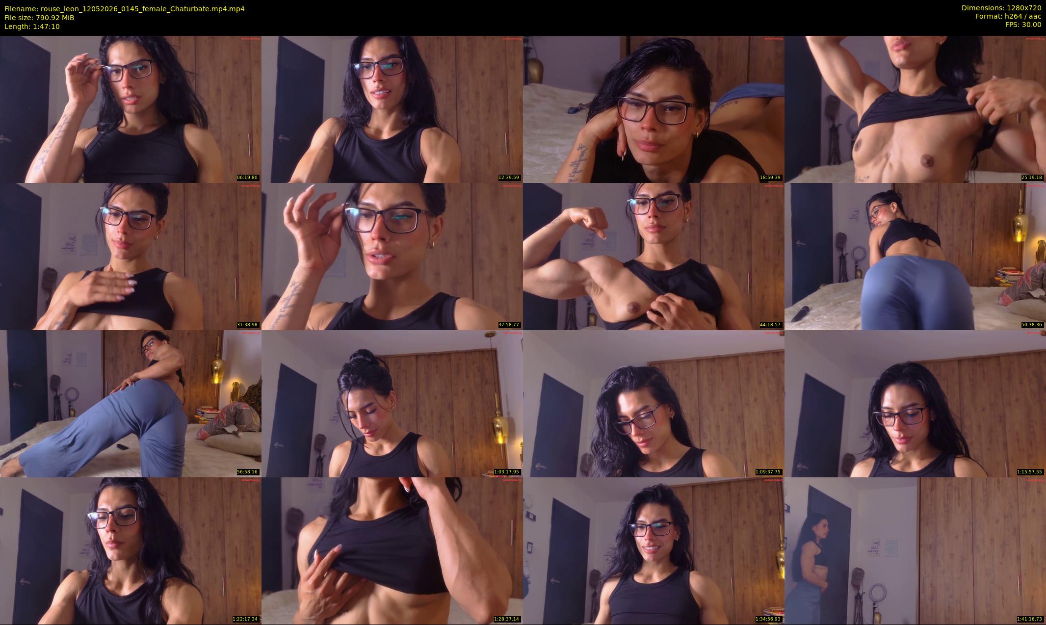 rouse_leon — 108 minute Chaturbate female cam show recording, 720p, May 12, 2026