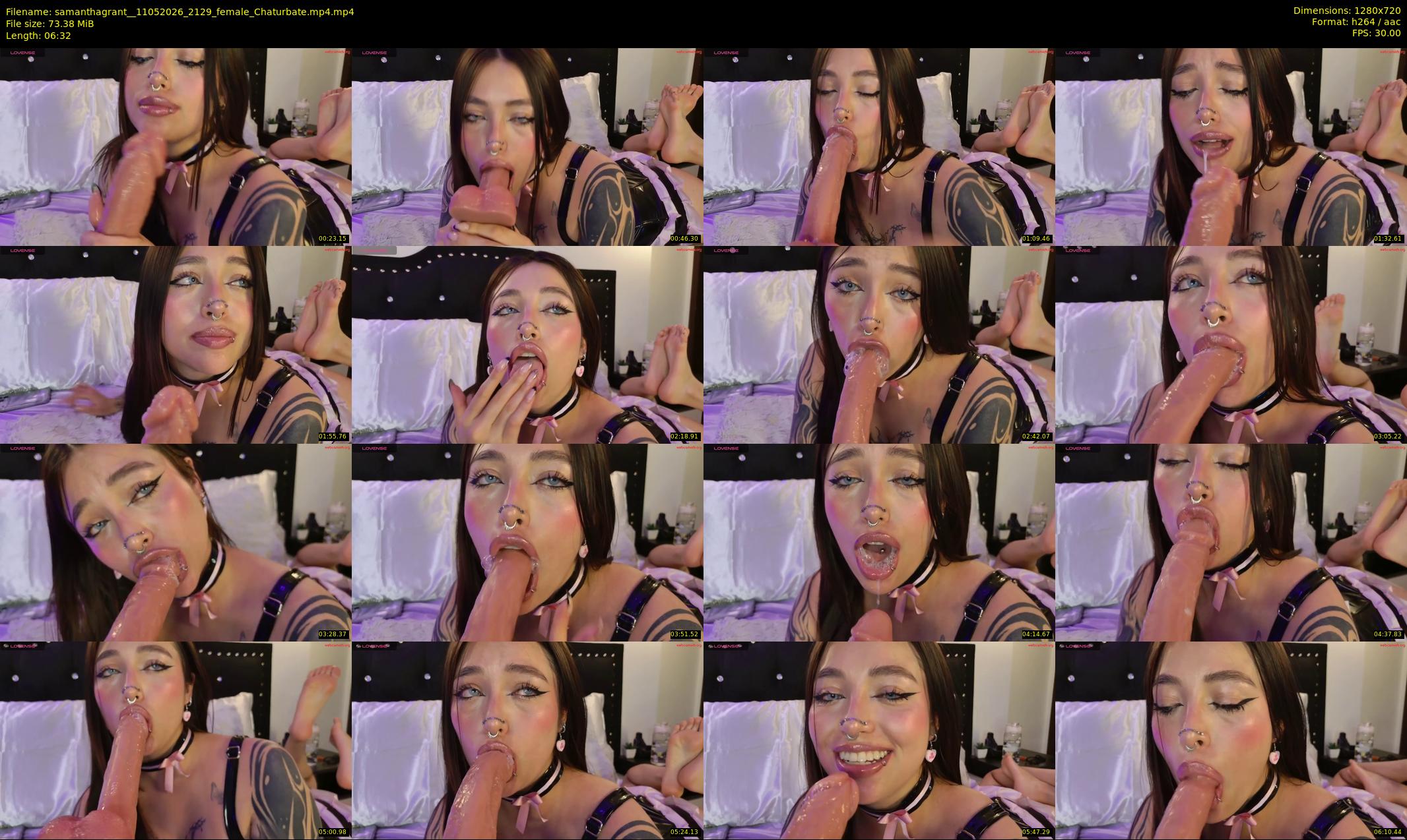 samanthagrant_ — 7 minute Chaturbate female cam show recording, 720p, May 11, 2026