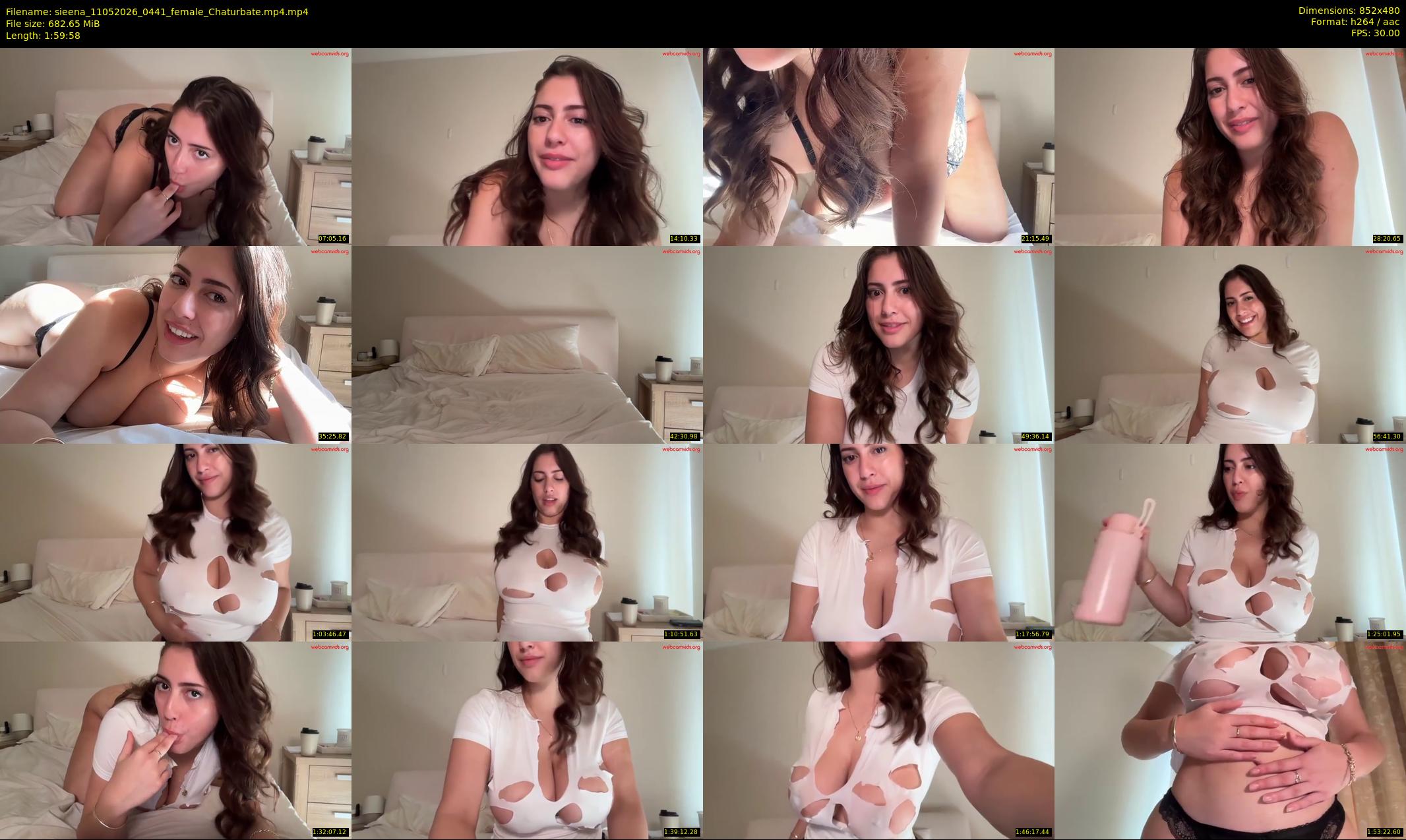 sieena — 120 minute Chaturbate female cam show recording, 480p, May 11, 2026