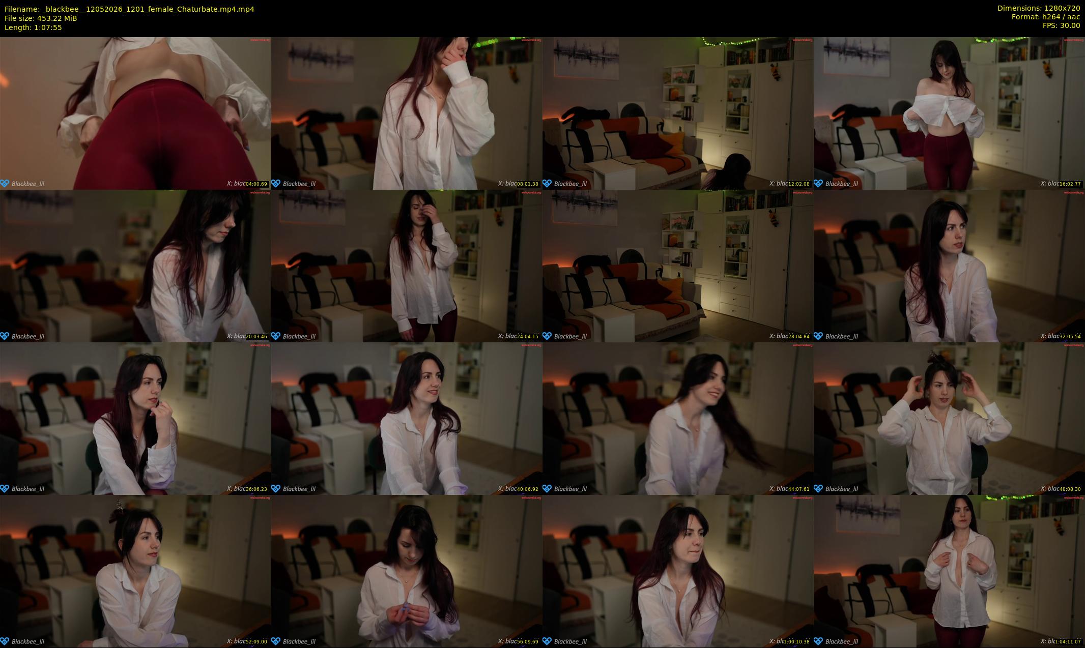 _blackbee_ — 68 minute Chaturbate female cam show recording, 720p, May 12, 2026