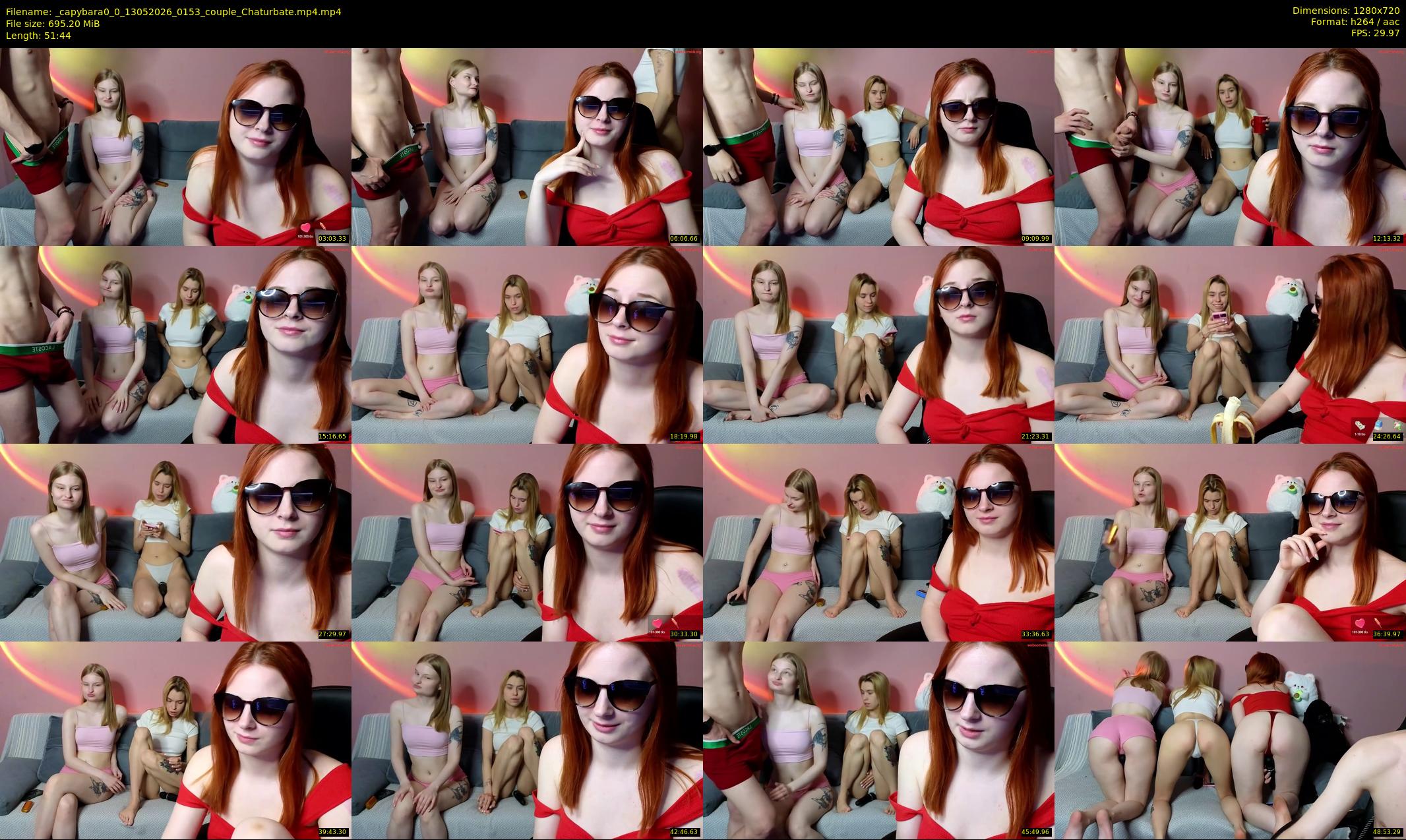 _capybara0_0 — 52 minute Chaturbate couple cam show recording, 720p, May 13, 2026