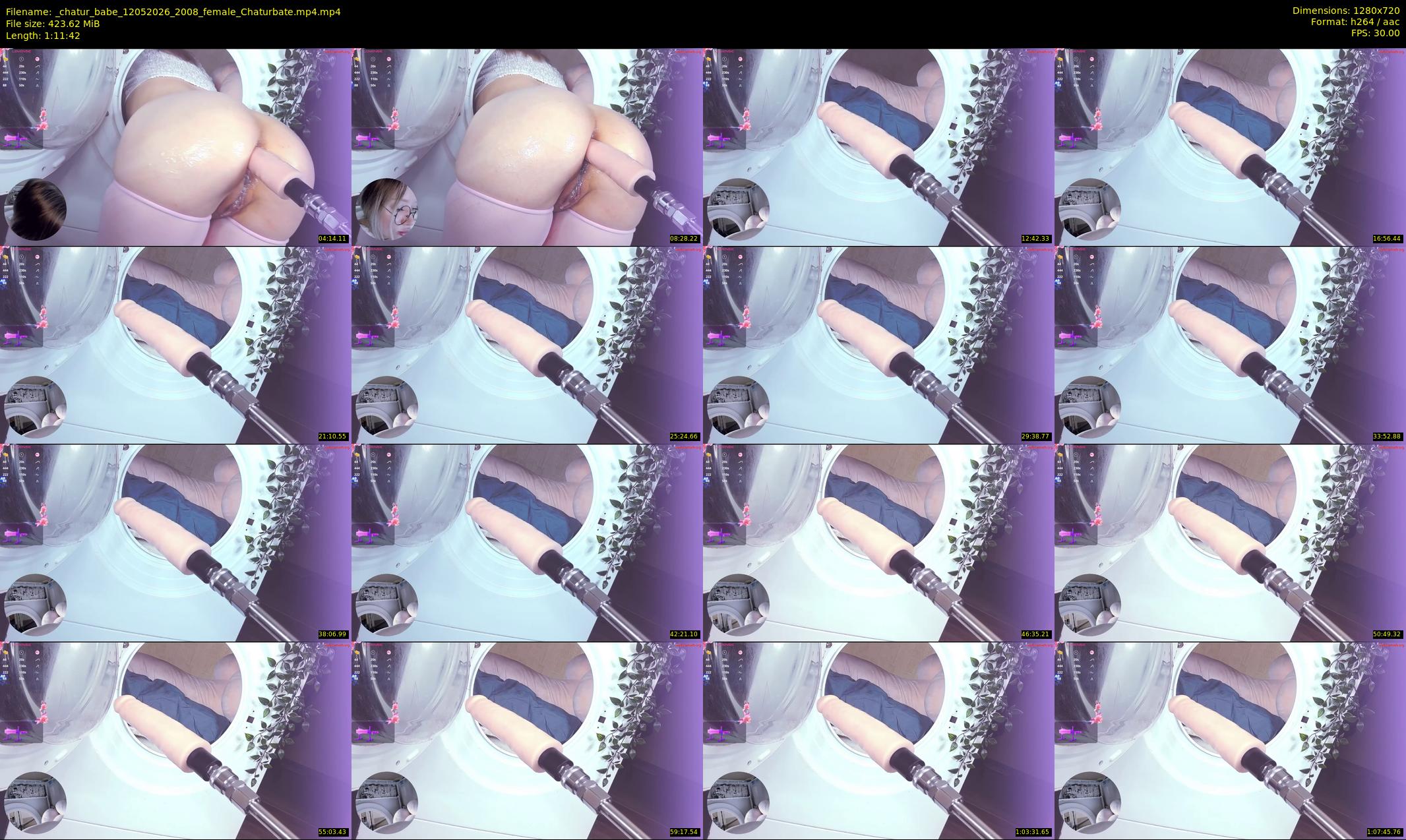 _chatur_babe — 72 minute Chaturbate female cam show recording, 720p, May 12, 2026
