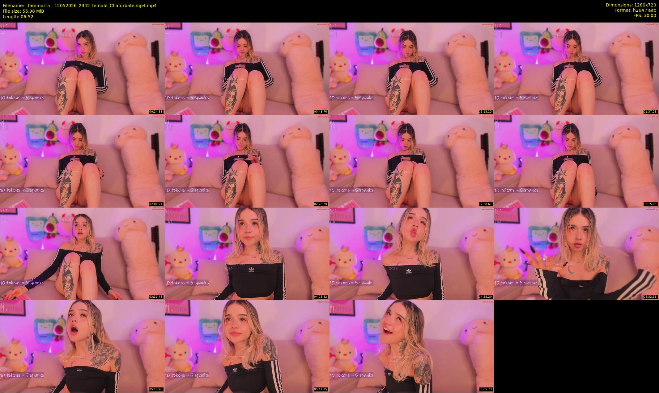 _tammarra_ — 7 minute Chaturbate female cam show recording, 720p, May 12, 2026