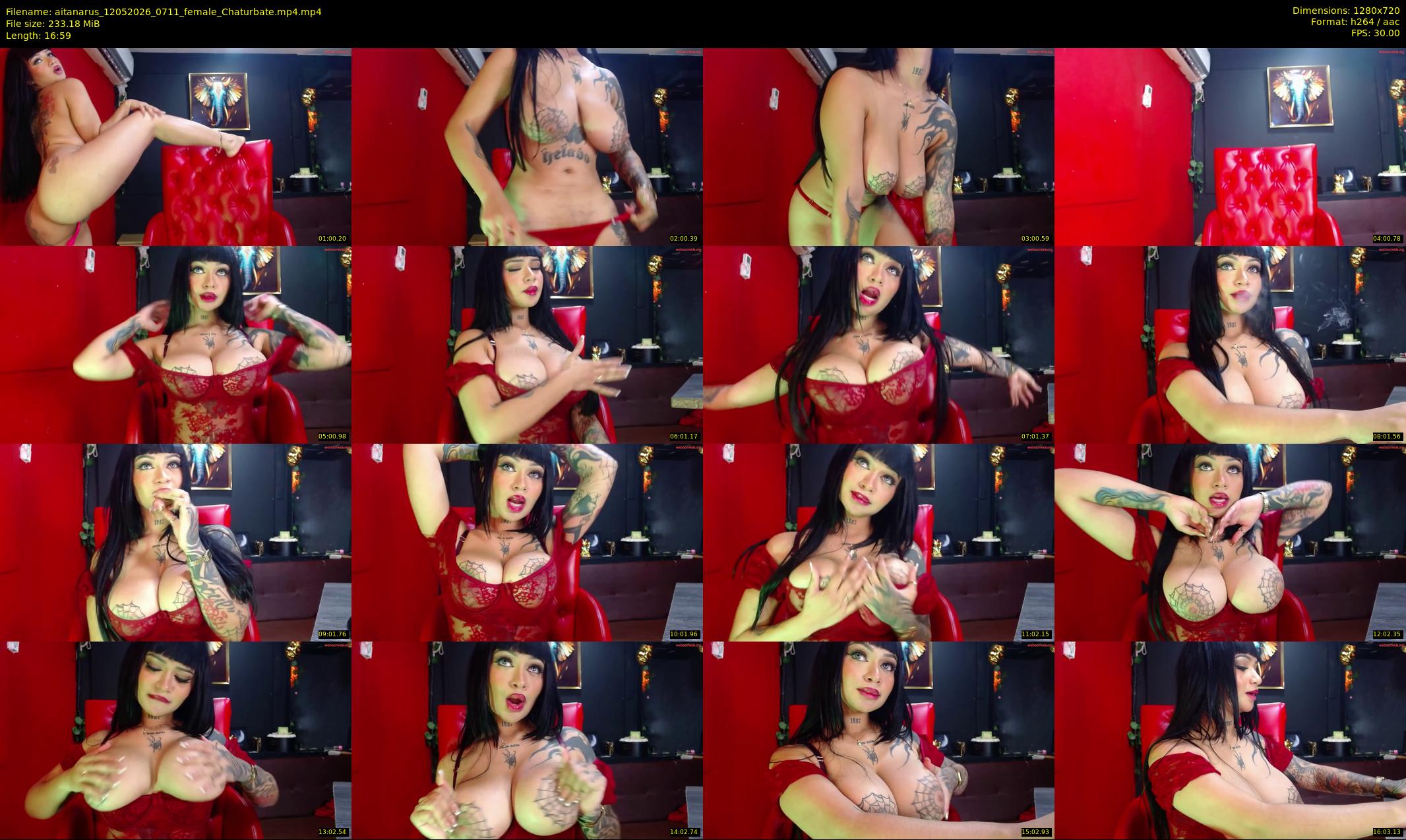 aitanarus — 17 minute Chaturbate female cam show recording, 720p, May 12, 2026