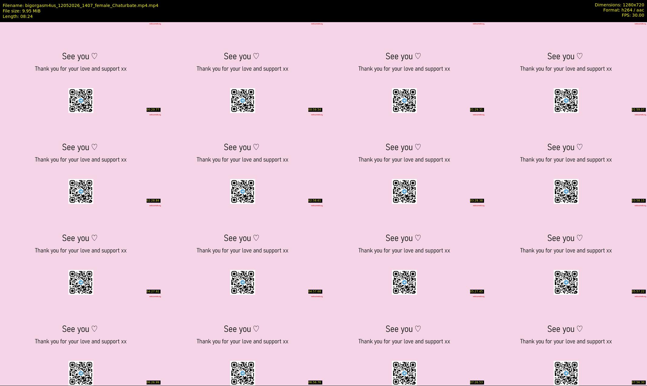bigorgasm4us — 9 minute Chaturbate female cam show recording, 720p, May 12, 2026