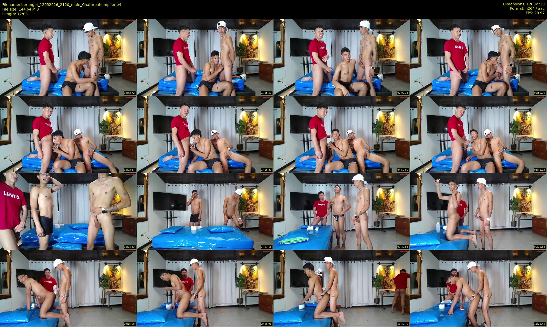 boranget — 13 minute Chaturbate male cam show recording, 720p, May 12, 2026
