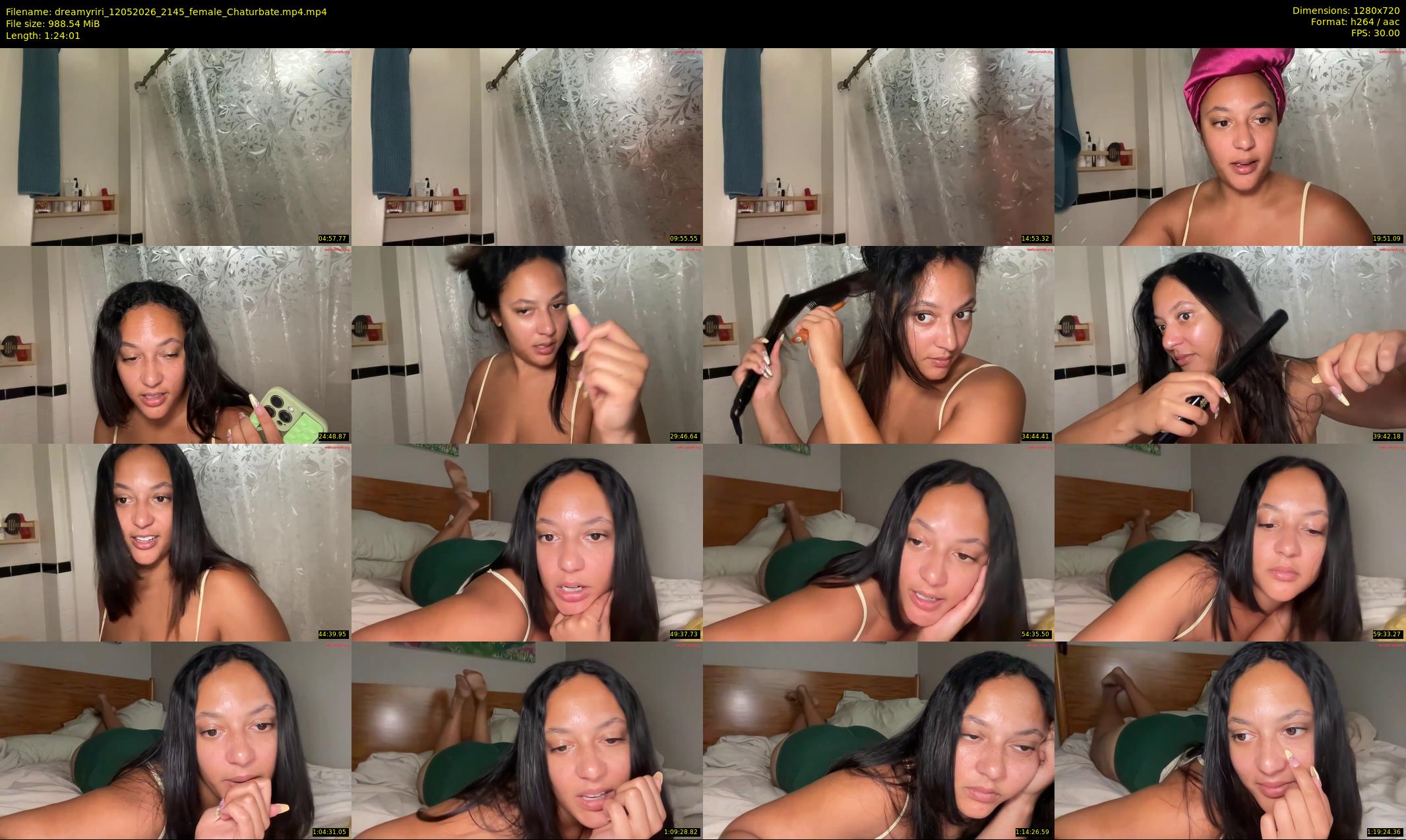 dreamyriri — 116 minute Chaturbate female cam show recording, 720p, May 12, 2026