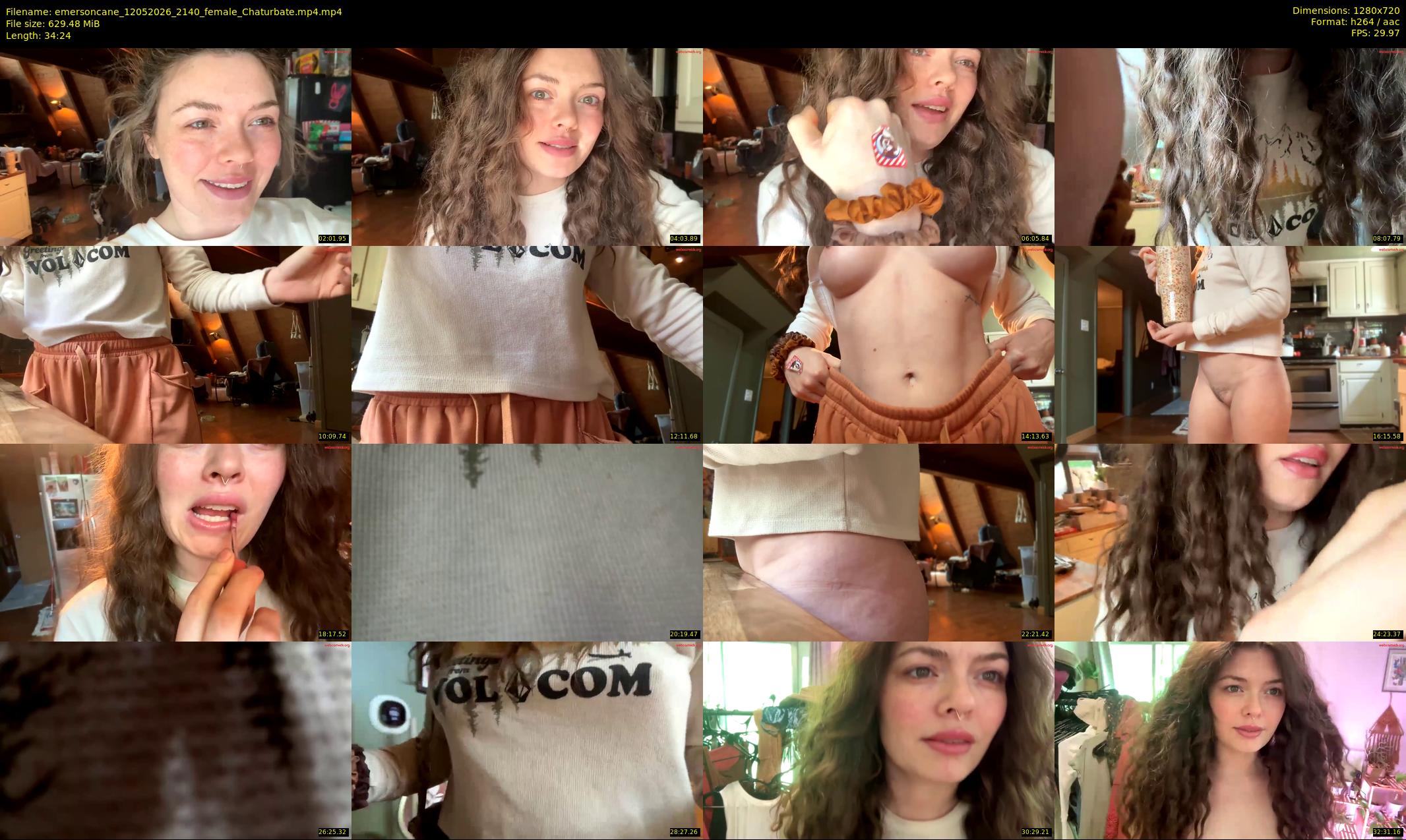 emersoncane — 35 minute Chaturbate female cam show recording, 720p, May 12, 2026