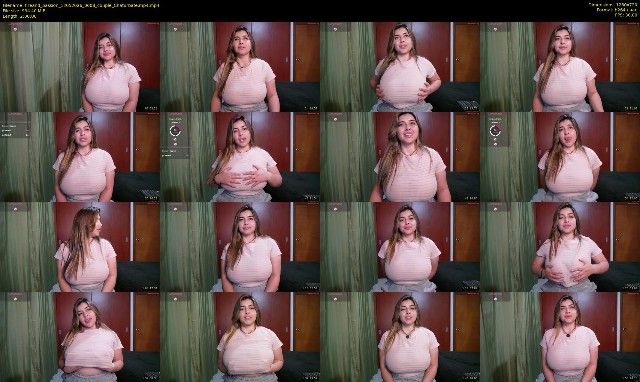 fireand_passion — 120 minute Chaturbate couple cam show recording, 720p, May 12, 2026
