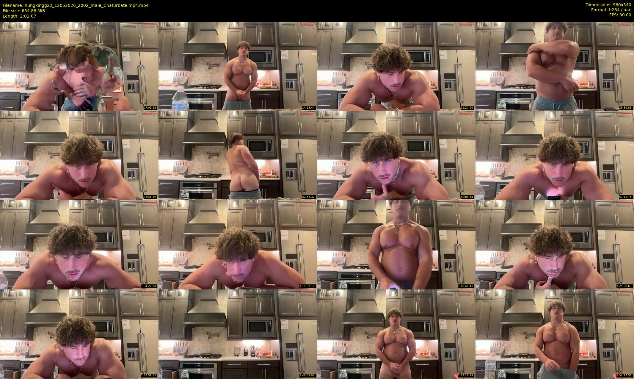 hungkingg22 — 122 minute Chaturbate male cam show recording, 480p, May 12, 2026
