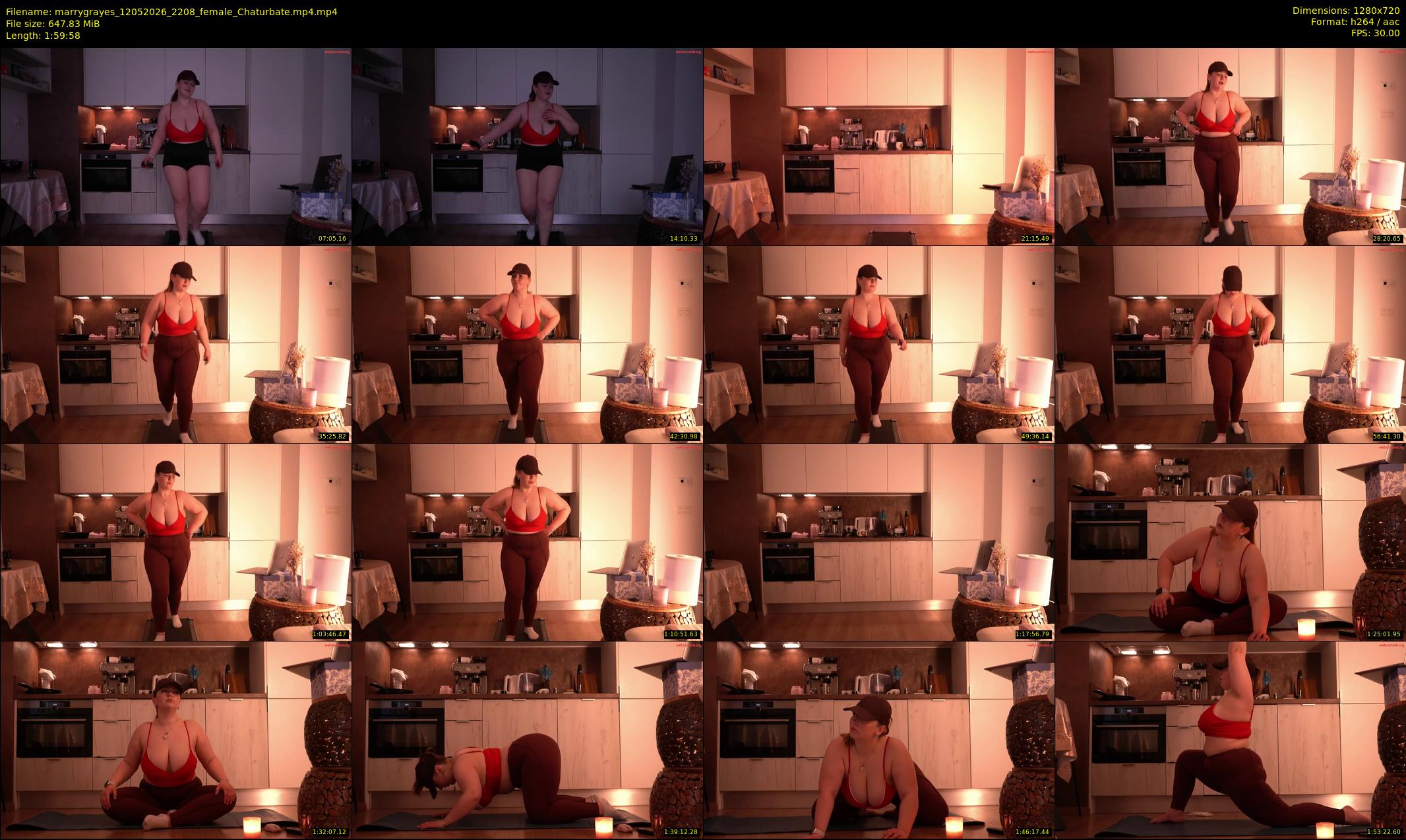 marrygrayes — 120 minute Chaturbate female cam show recording, 720p, May 12, 2026
