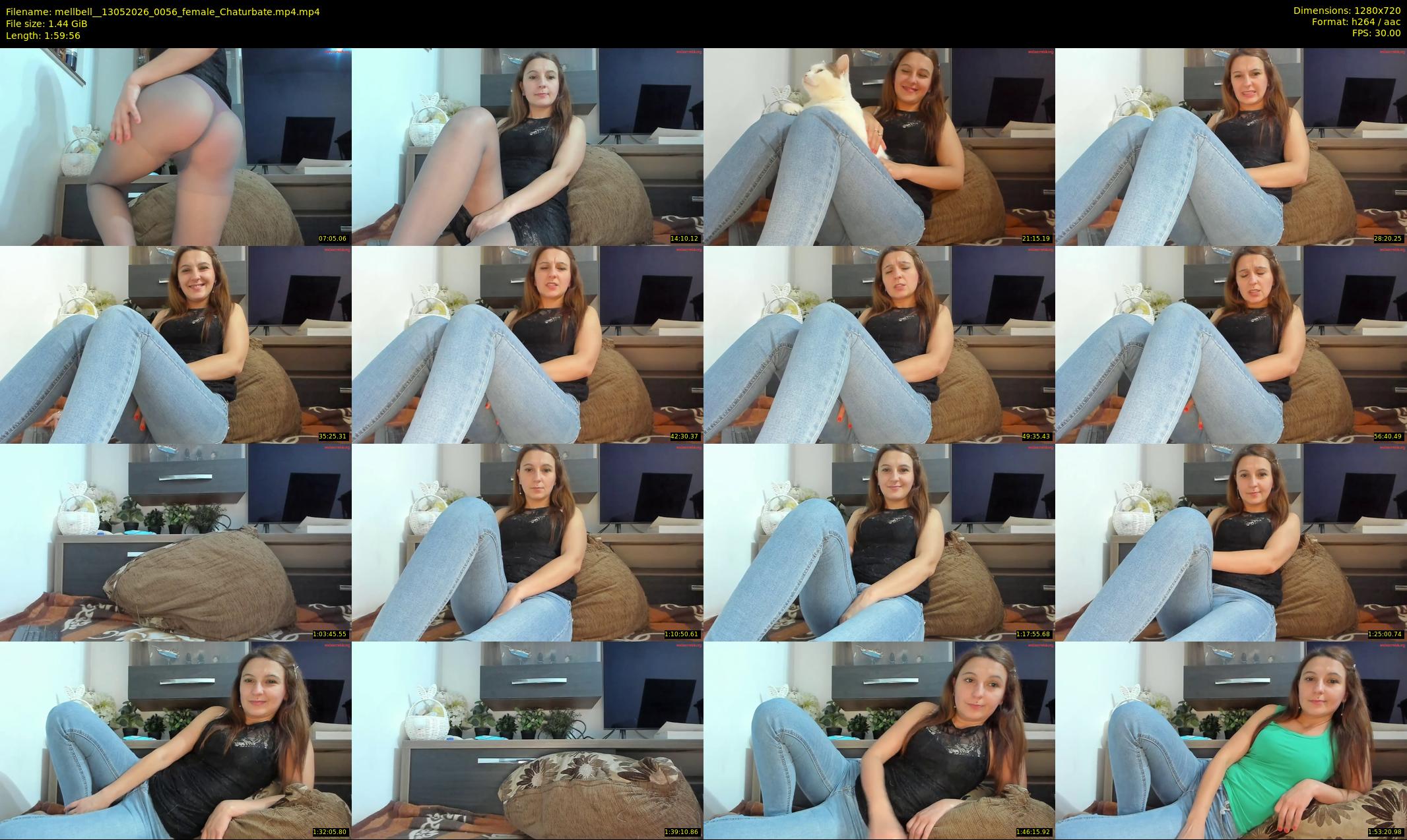 mellbell_ — 120 minute Chaturbate female cam show recording, 720p, May 13, 2026