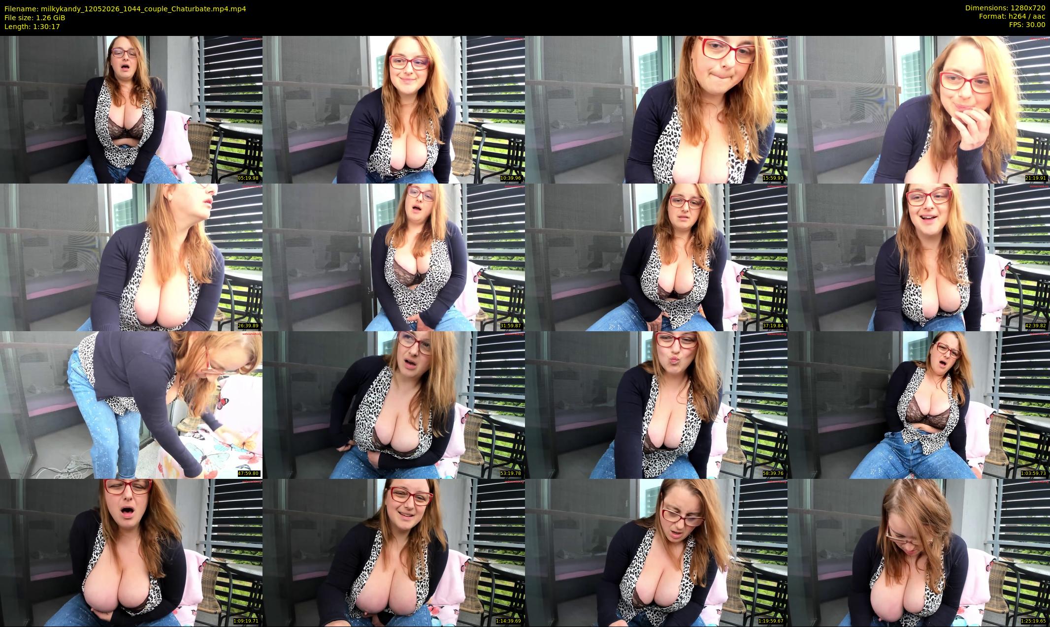 milkykandy — 91 minute Chaturbate female cam show recording, 720p, May 12, 2026