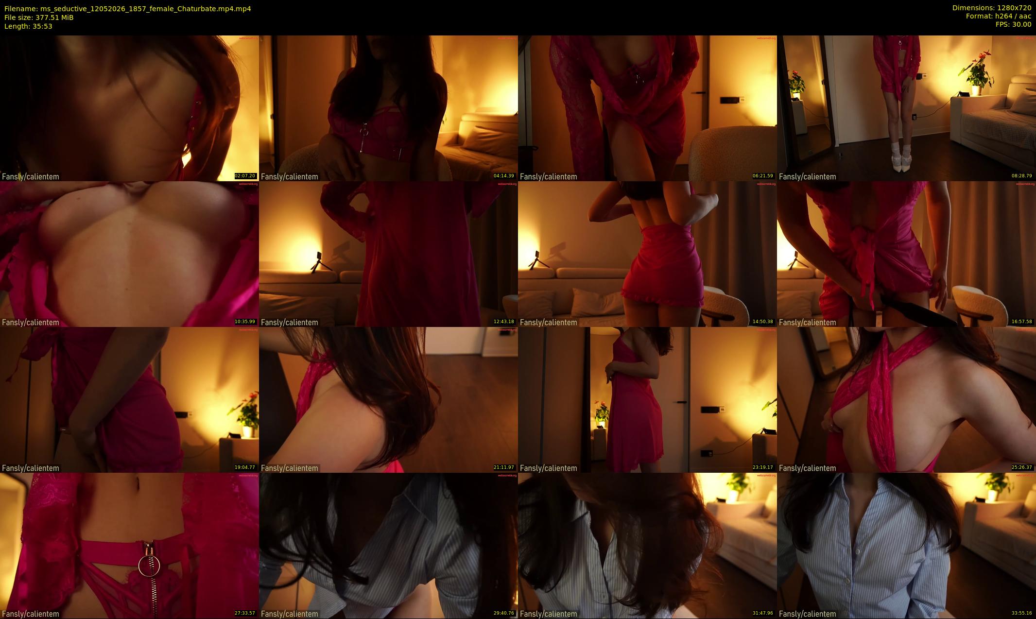 ms_seductive — 36 minute Chaturbate female cam show recording, 720p, May 12, 2026