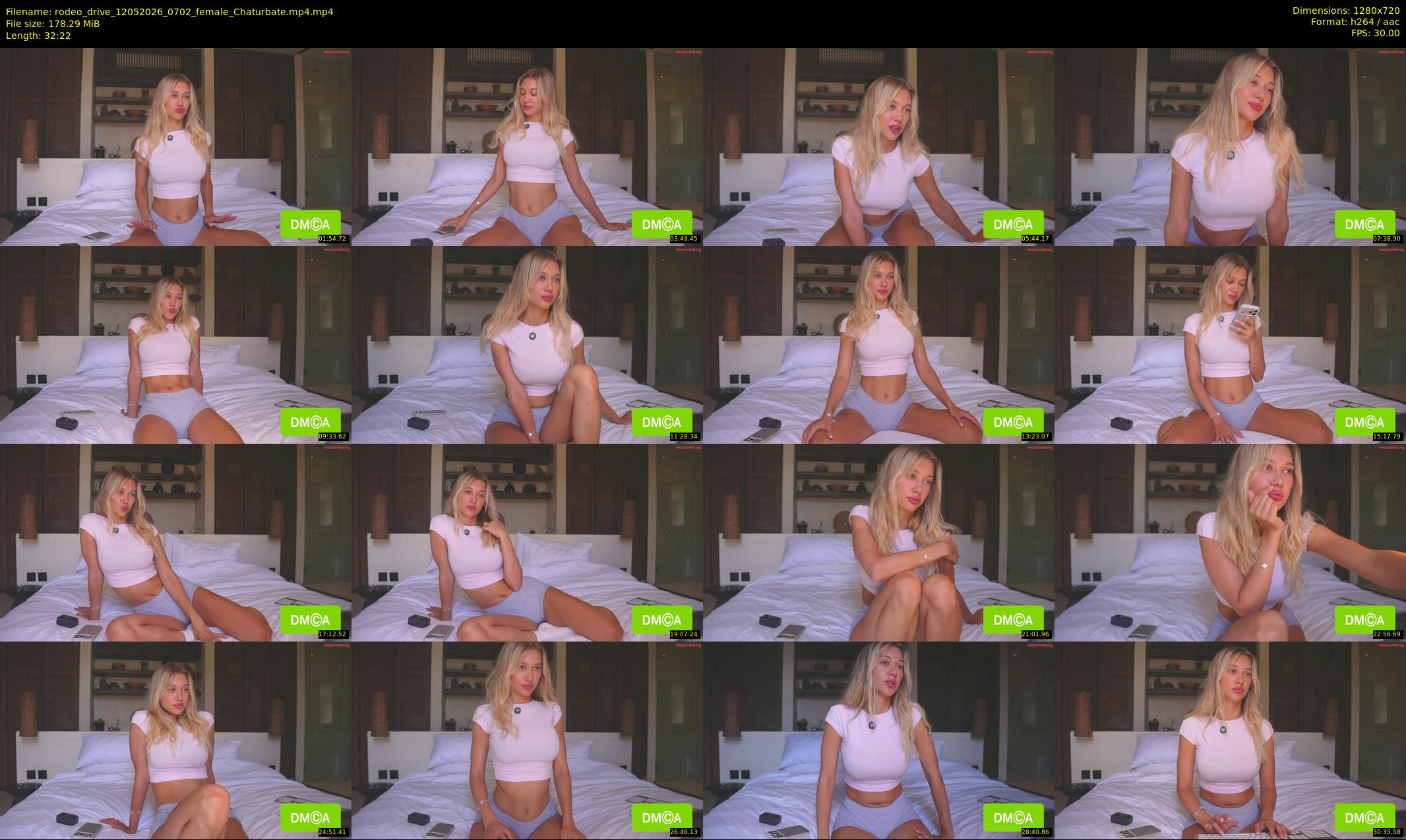 rodeo_drive — 33 minute Chaturbate female cam show recording, 720p, May 12, 2026