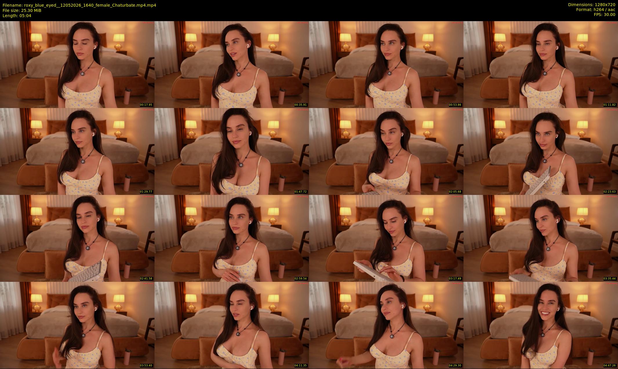 roxy_blue_eyed_ — 6 minute Chaturbate female cam show recording, 720p, May 12, 2026