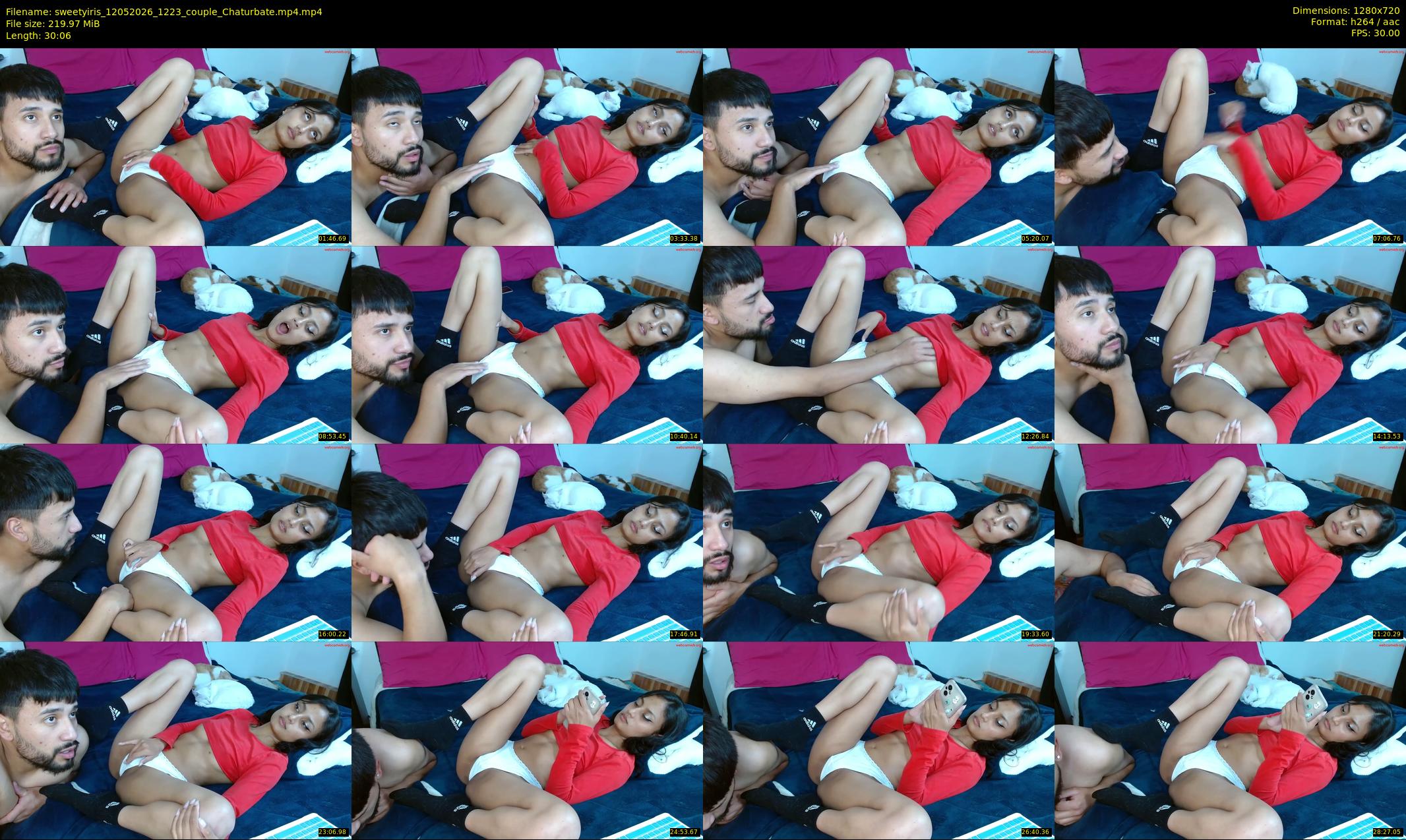sweetyiris — 31 minute Chaturbate female cam show recording, 720p, May 12, 2026