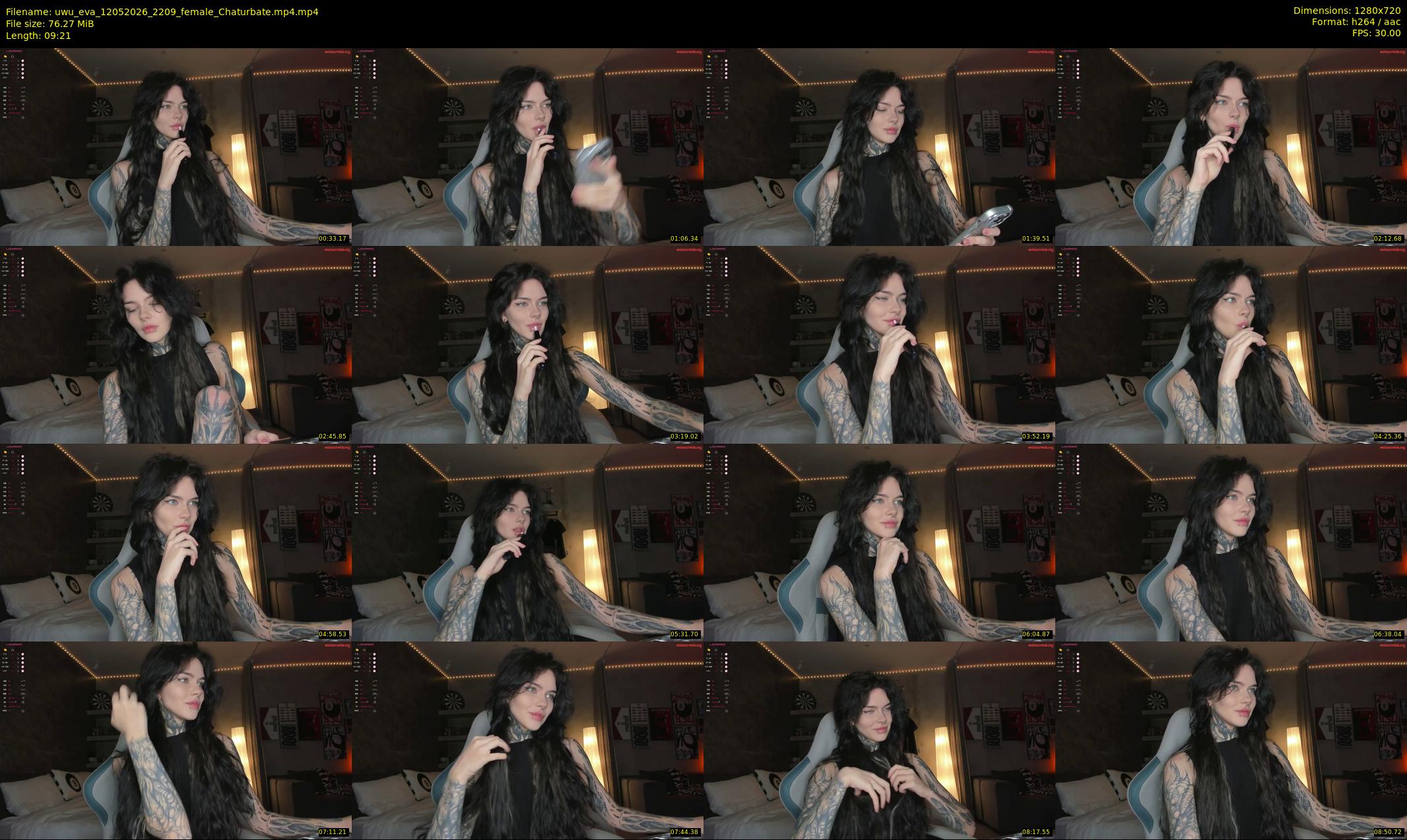 uwu_eva — 10 minute Chaturbate female cam show recording, 720p, May 12, 2026