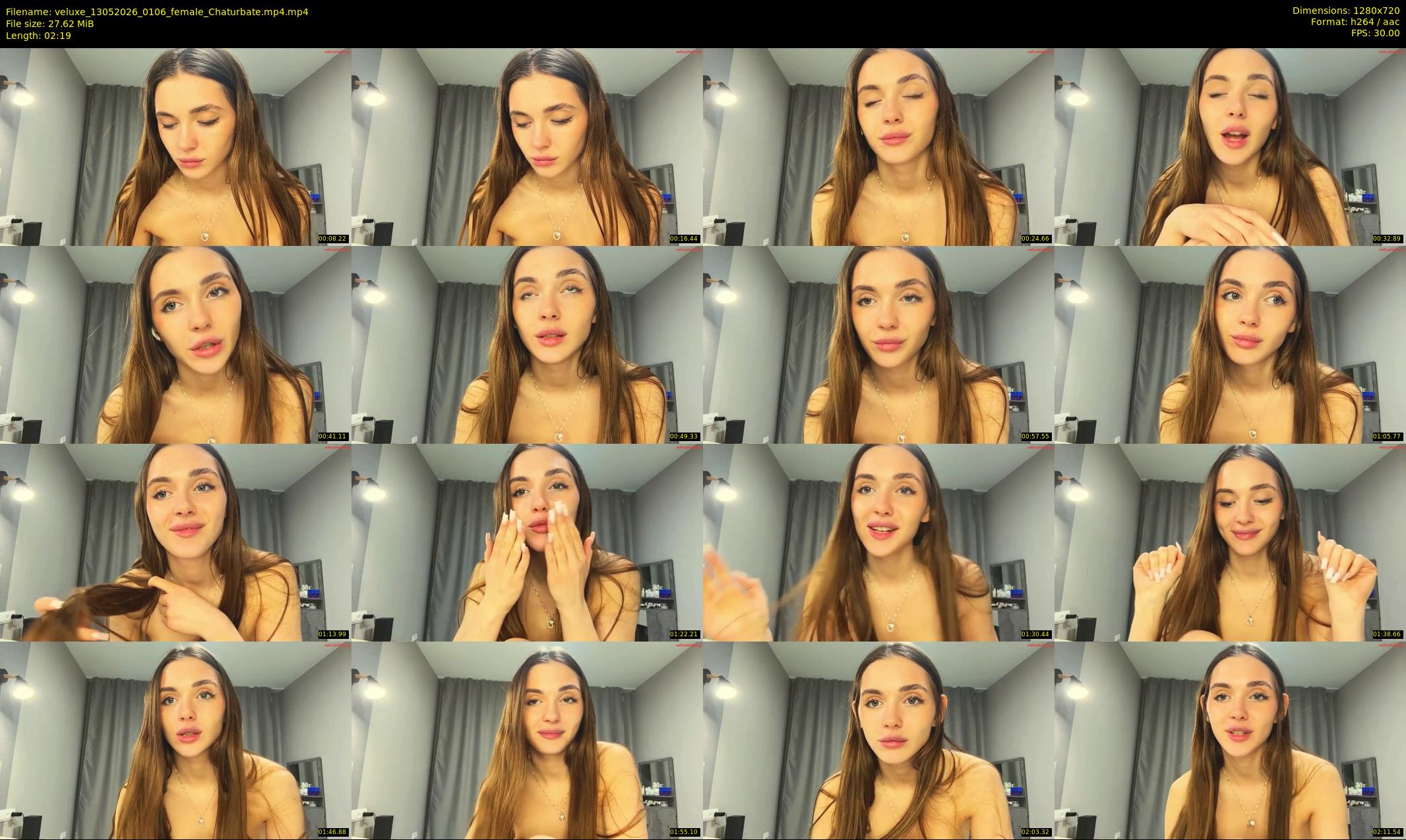 veluxe — 3 minute Chaturbate female cam show recording, 720p, May 13, 2026