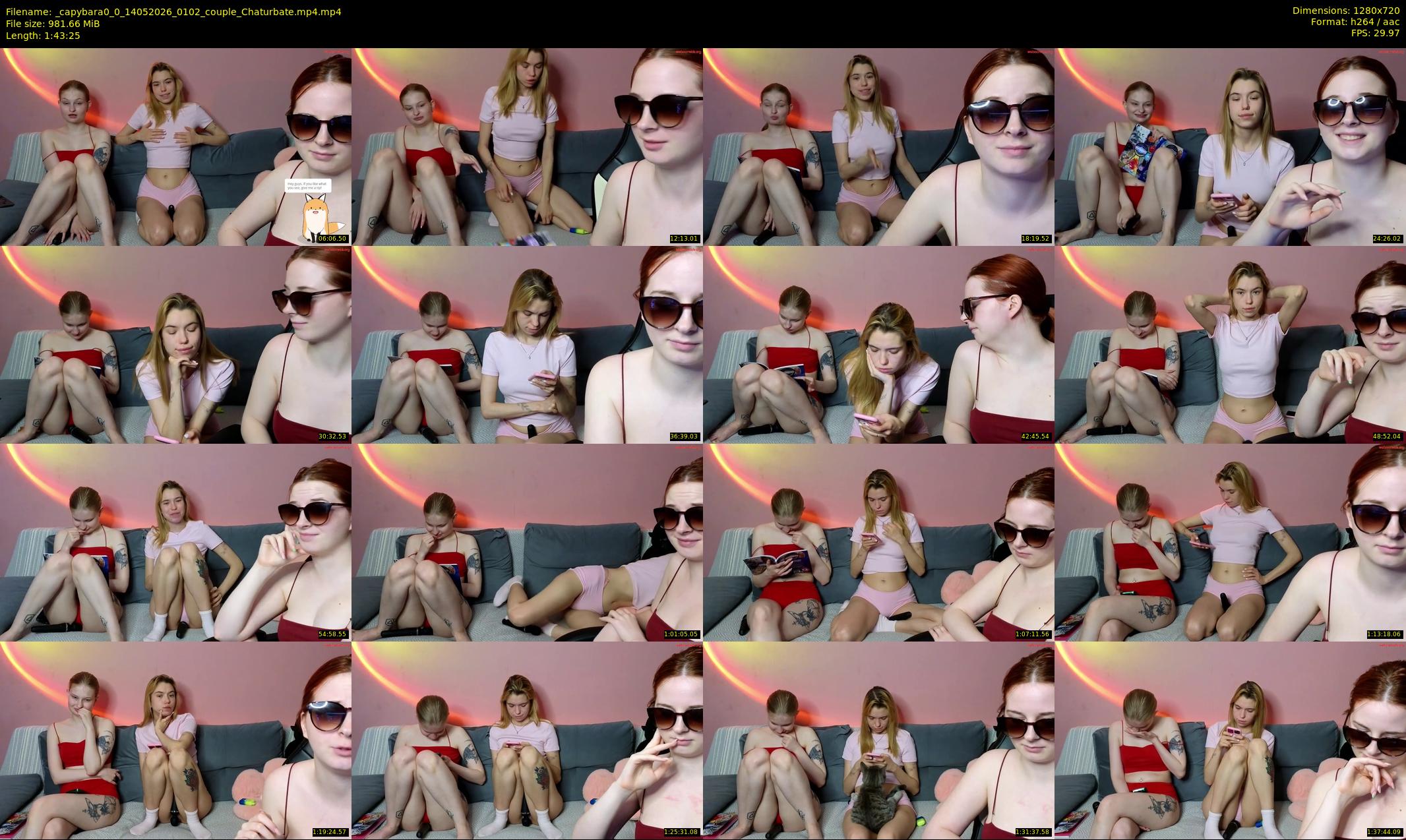 _capybara0_0 — 104 minute Chaturbate couple cam show recording, 720p, May 14, 2026