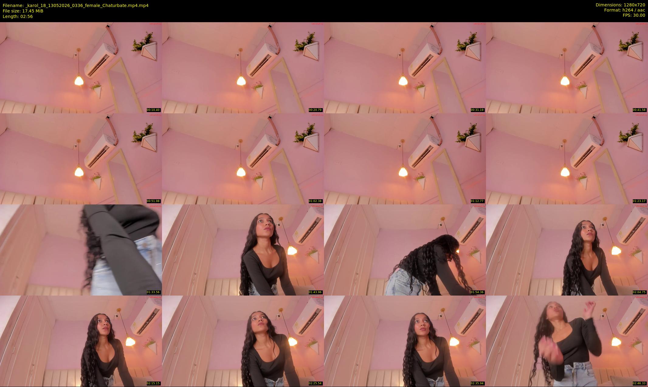 _karol_18 — 3 minute Chaturbate female cam show recording, 720p, May 13, 2026