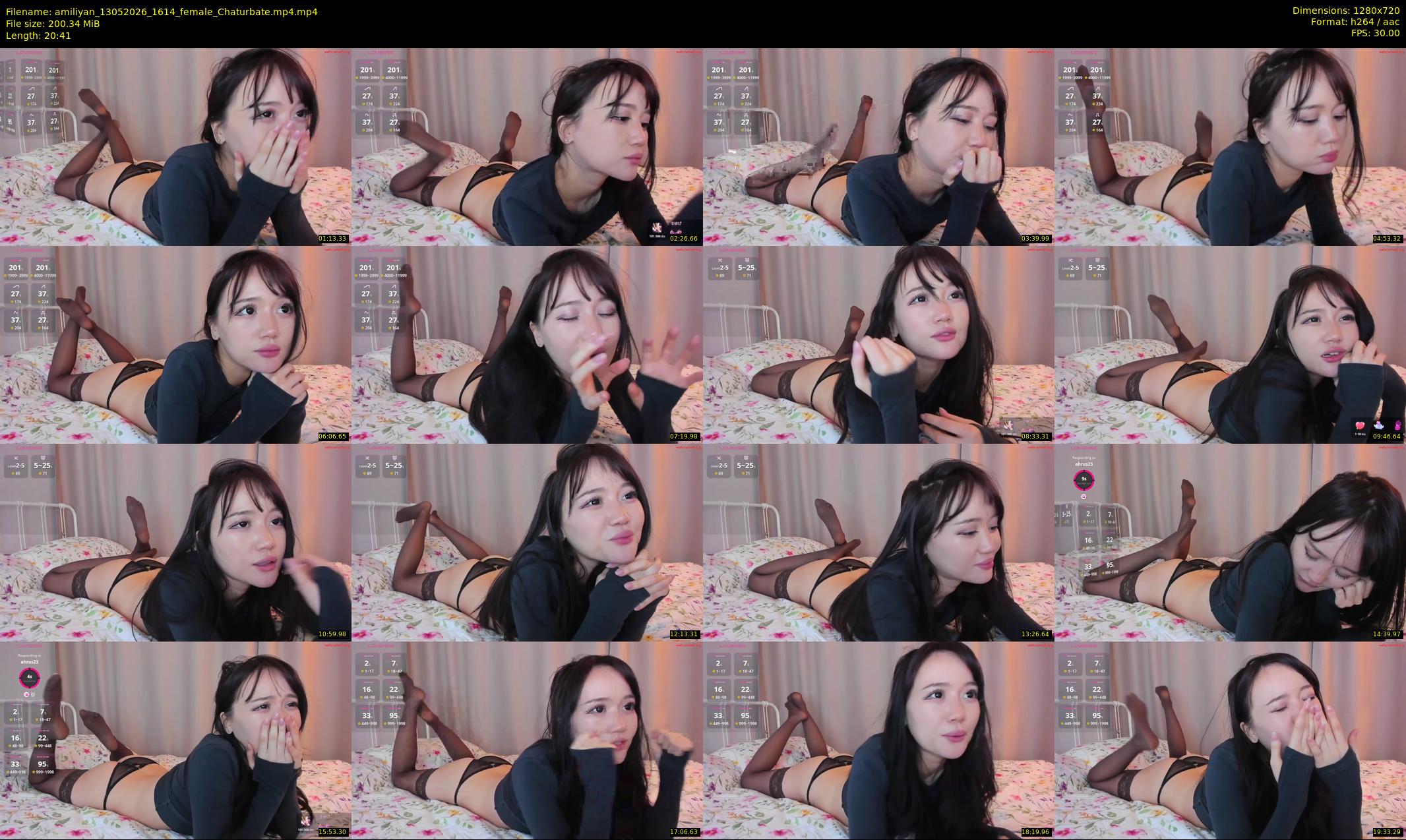 amiliyan — 21 minute Chaturbate female cam show recording, 720p, May 13, 2026