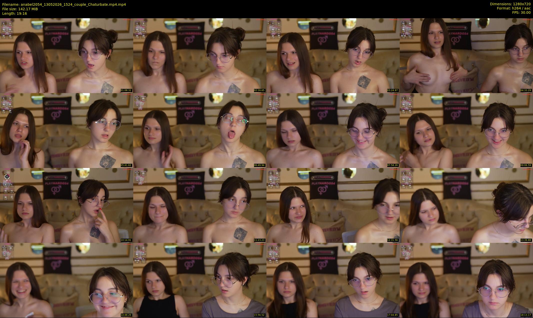 anabel2054 — 20 minute Chaturbate female cam show recording, 720p, May 13, 2026