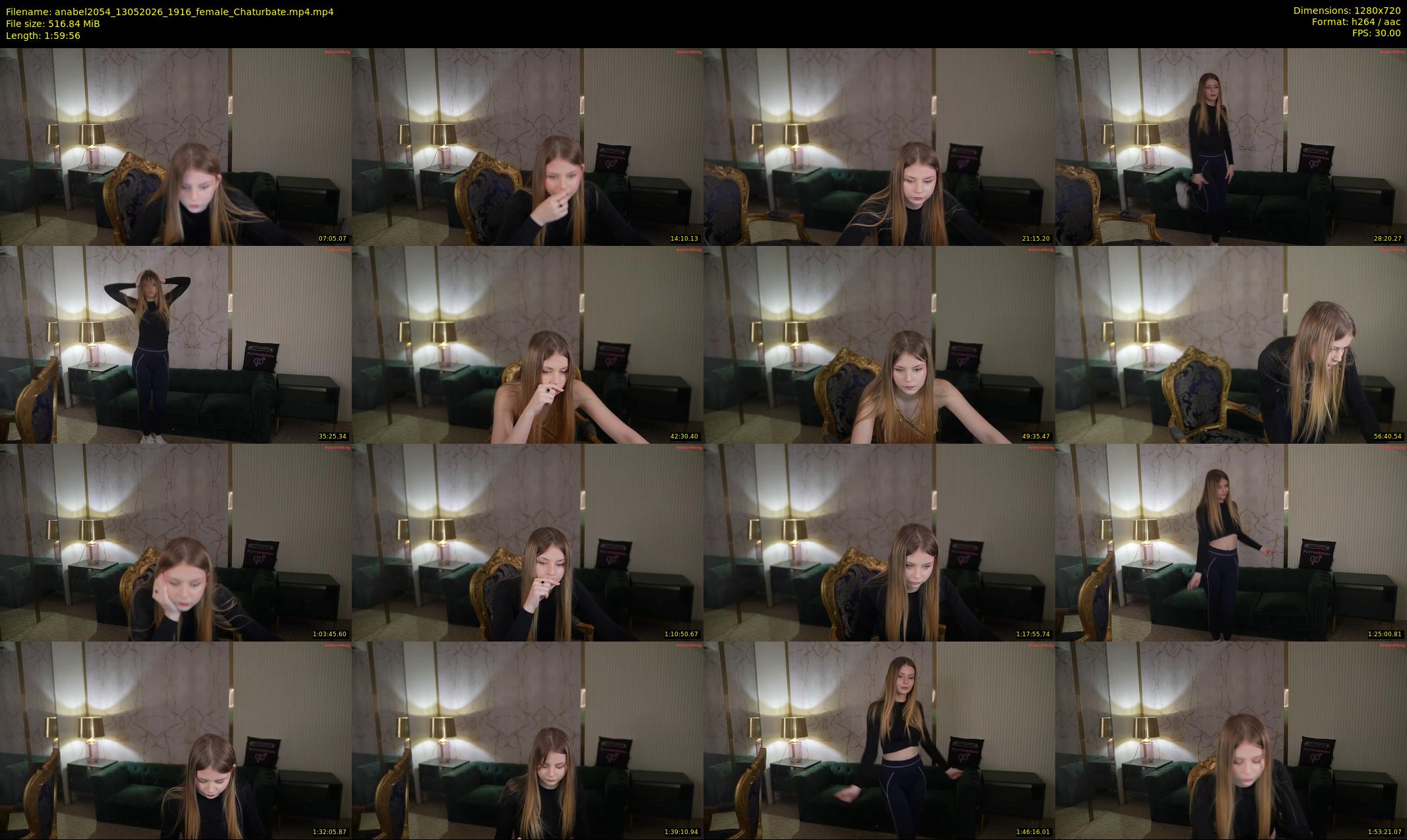 anabel2054 — 120 minute Chaturbate female cam show recording, 720p, May 13, 2026