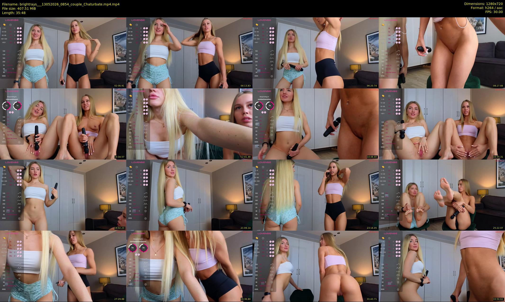 brightrays__ — 36 minute Chaturbate female cam show recording, 720p, May 13, 2026