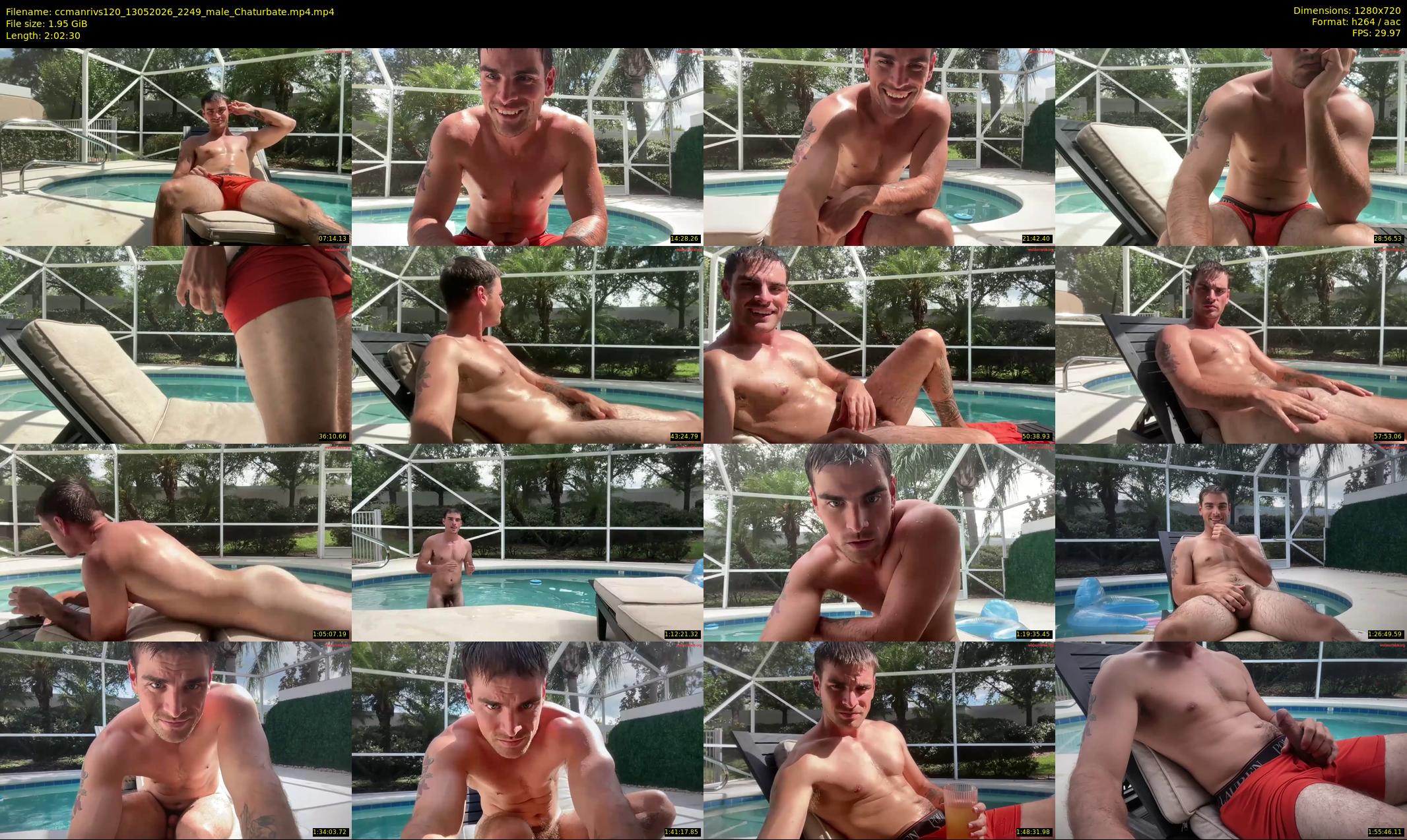 ccmanrivs120 — 123 minute Chaturbate male cam show recording, 720p, May 13, 2026