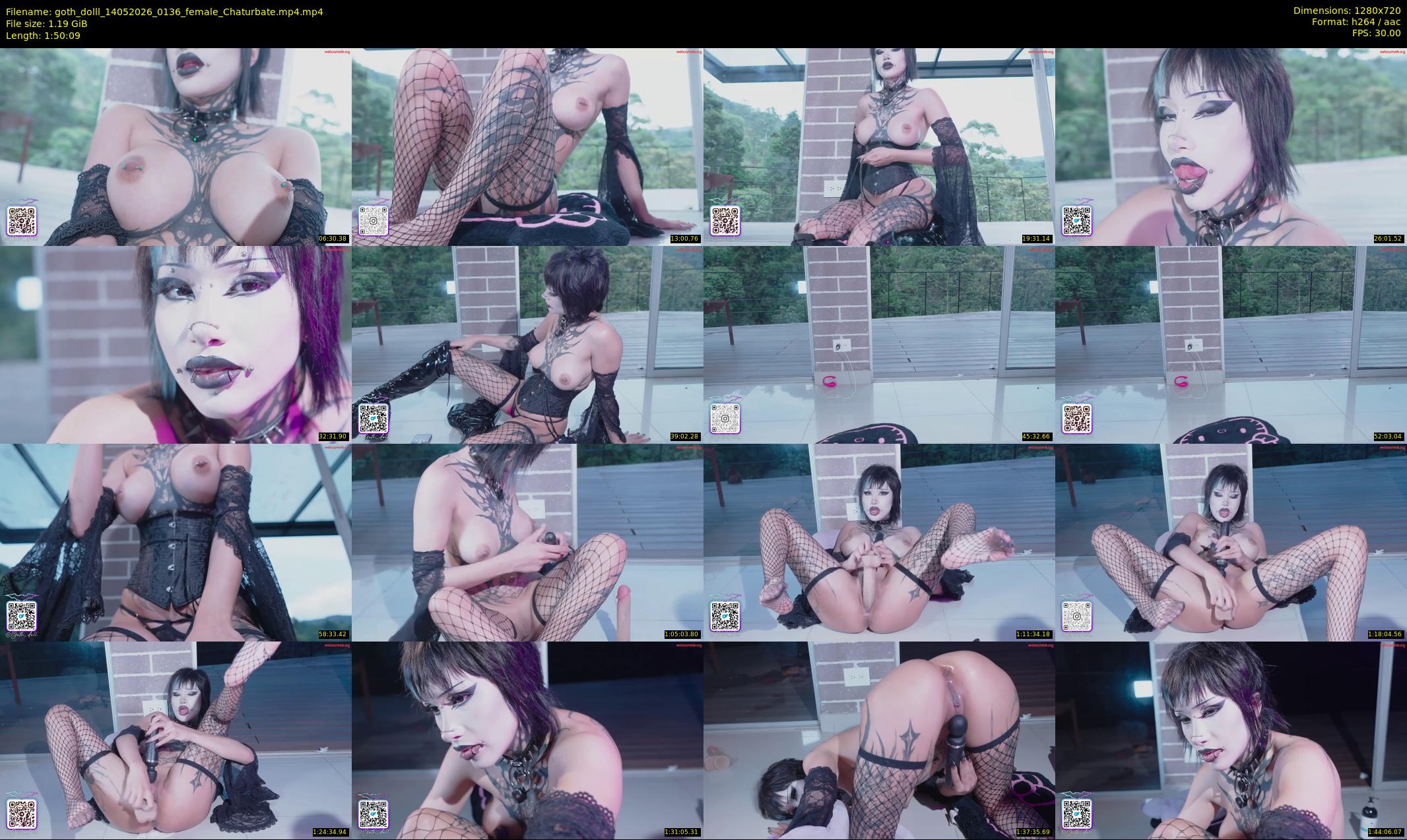goth_dolll — 111 minute Chaturbate female cam show recording, 720p, May 14, 2026