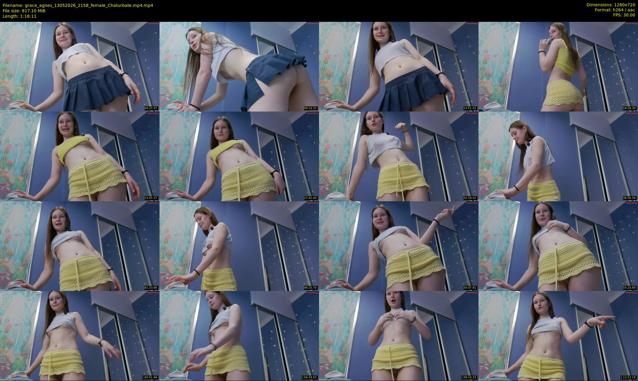 grace_agnes — 79 minute Chaturbate female cam show recording, 720p, May 13, 2026