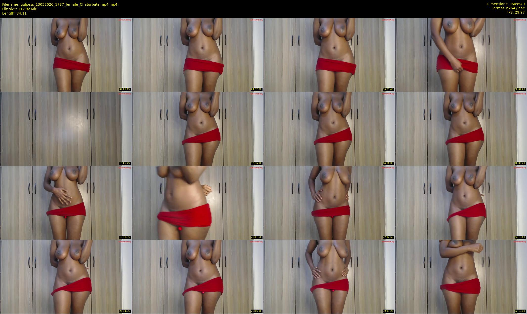 gulpess — 35 minute Chaturbate female cam show recording, 480p, May 13, 2026