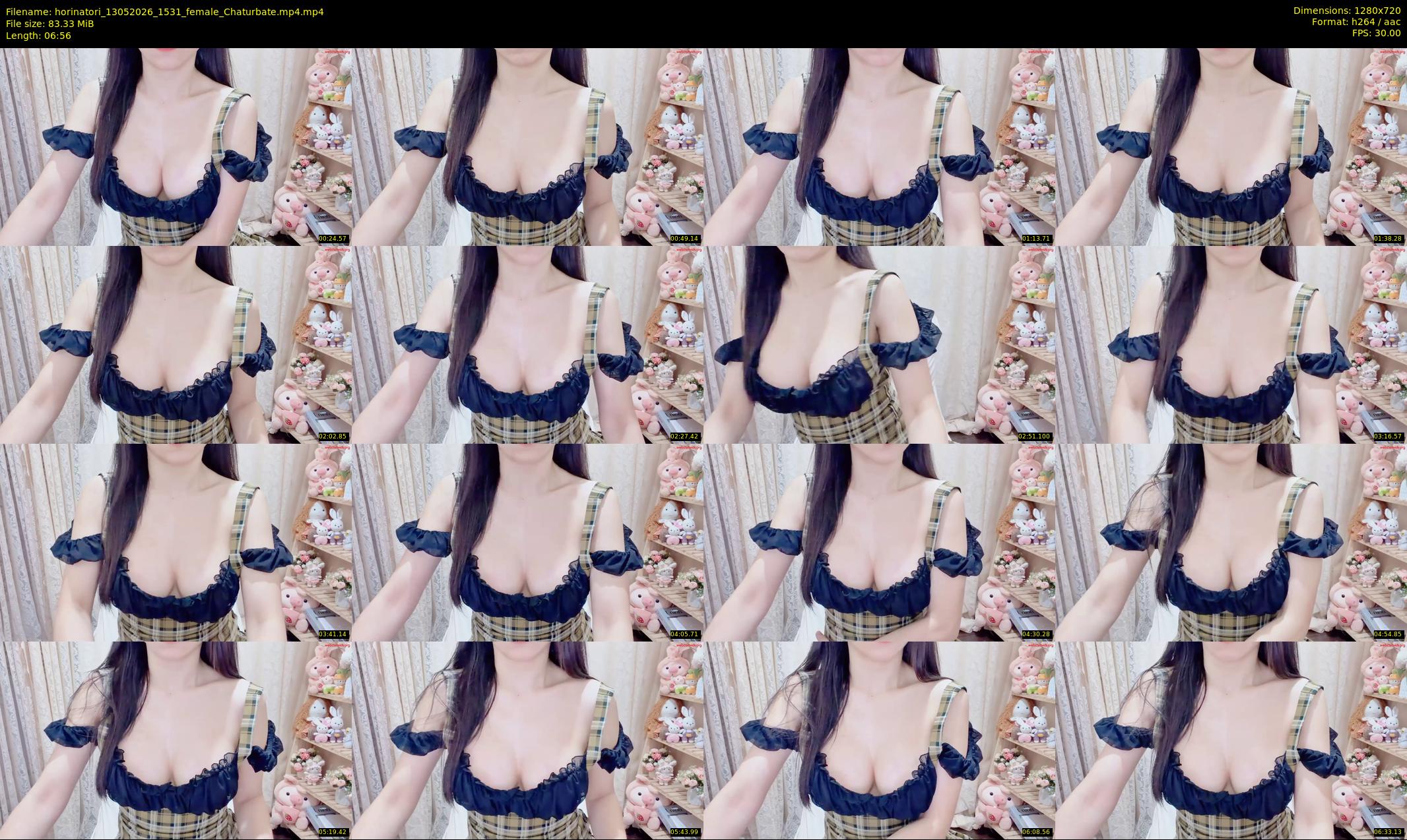 horinatori — 7 minute Chaturbate female cam show recording, 720p, May 13, 2026