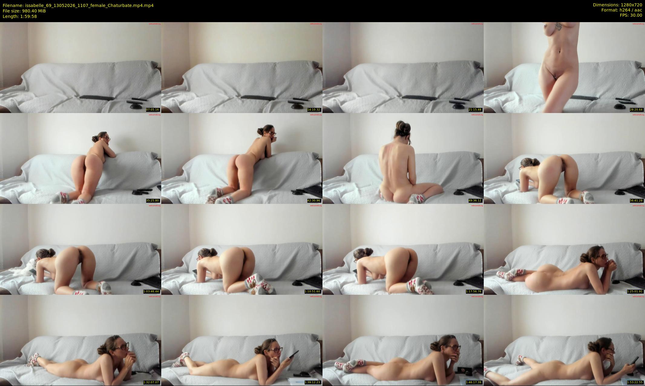 issabelle_69 — 120 minute Chaturbate couple cam show recording, 720p, May 13, 2026