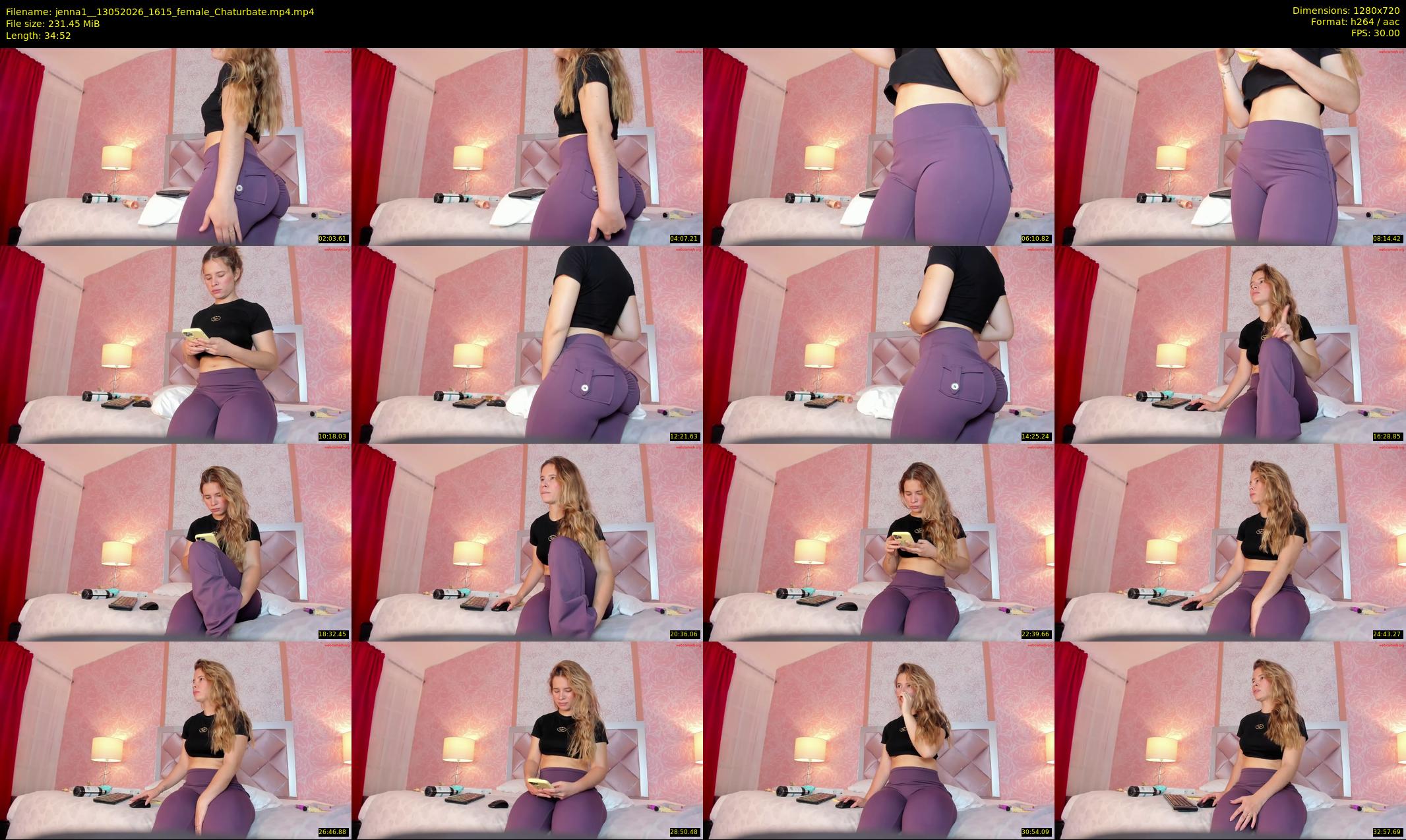 jenna1_ — 35 minute Chaturbate female cam show recording, 720p, May 13, 2026