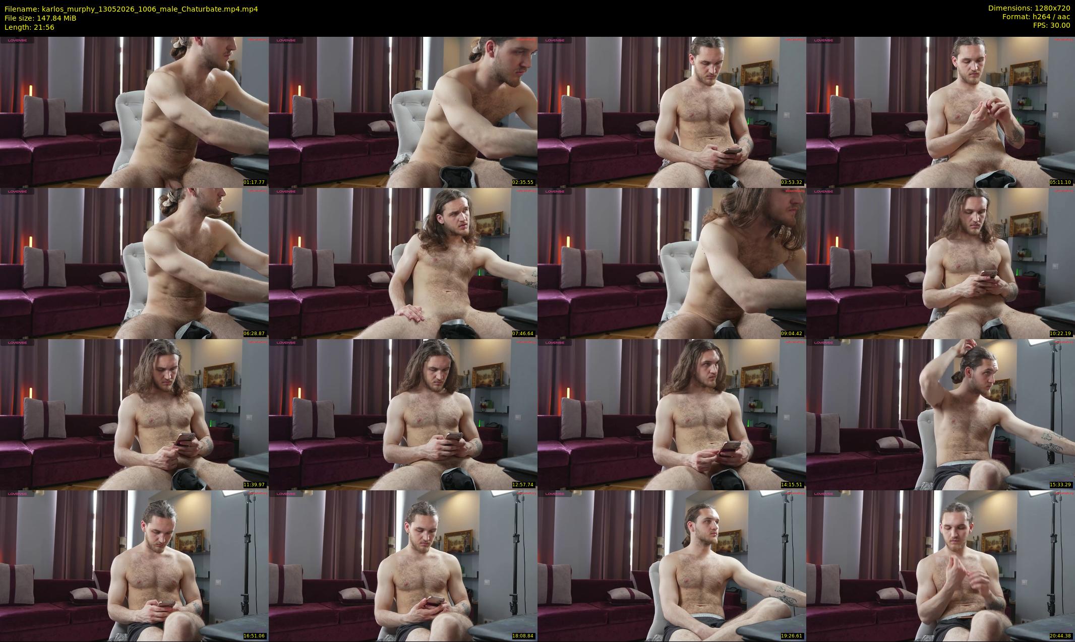 karlos_murphy — 22 minute Chaturbate male cam show recording, 720p, May 13, 2026