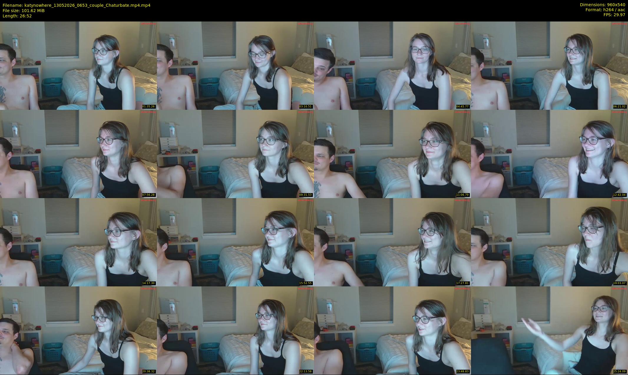 katynowhere — 27 minute Chaturbate female cam show recording, 480p, May 13, 2026