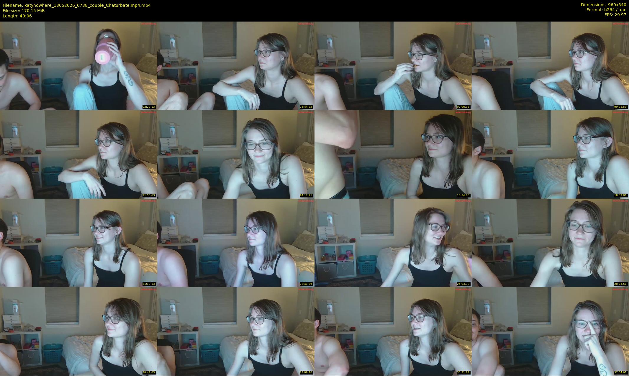 katynowhere — 41 minute Chaturbate female cam show recording, 480p, May 13, 2026