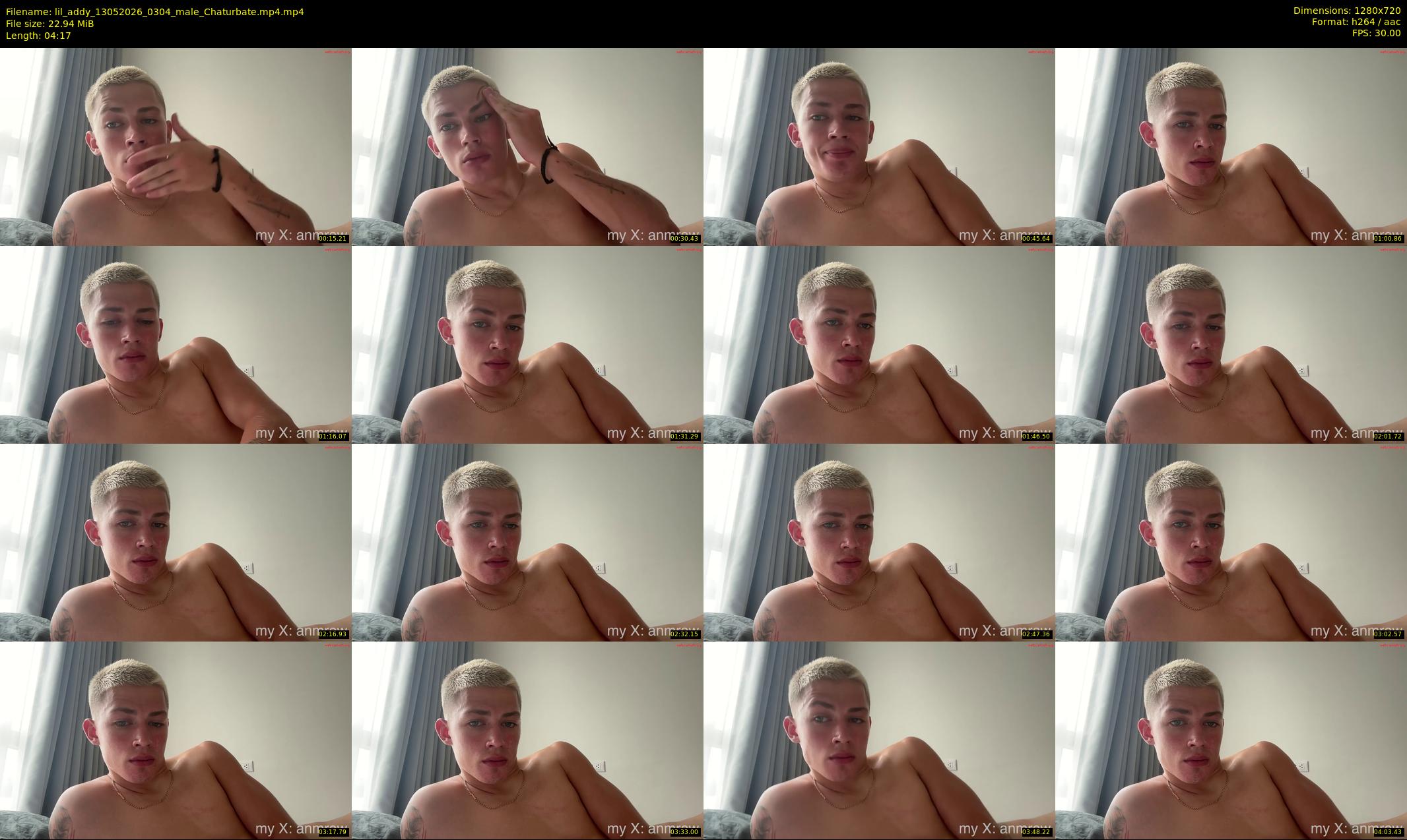 lil_addy — 5 minute Chaturbate male cam show recording, 720p, May 13, 2026