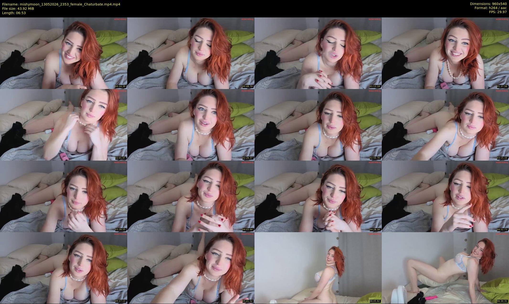 mishymoon — 7 minute Chaturbate female cam show recording, 480p, May 13, 2026
