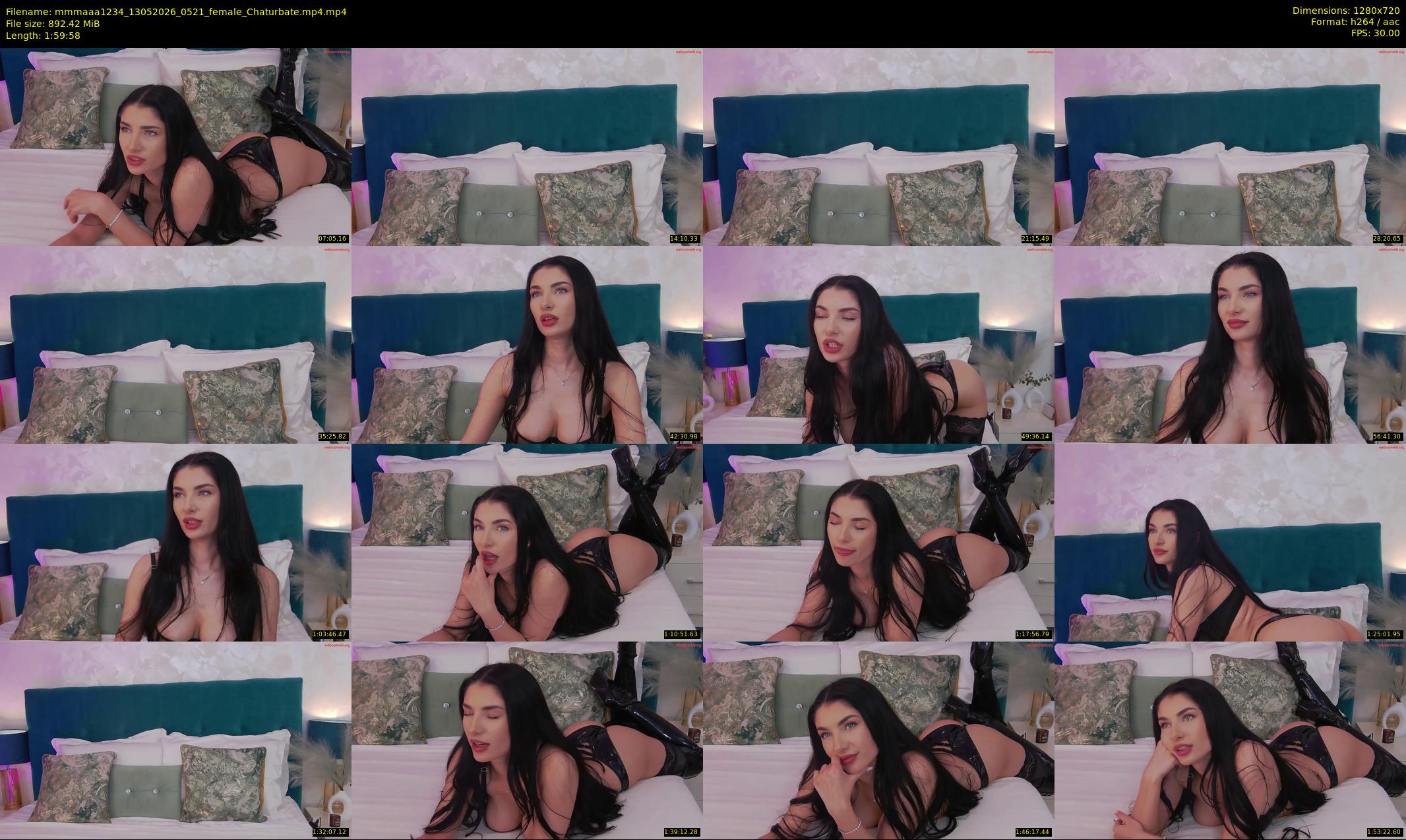 mmmaaa1234 — 120 minute Chaturbate female cam show recording, 720p, May 13, 2026