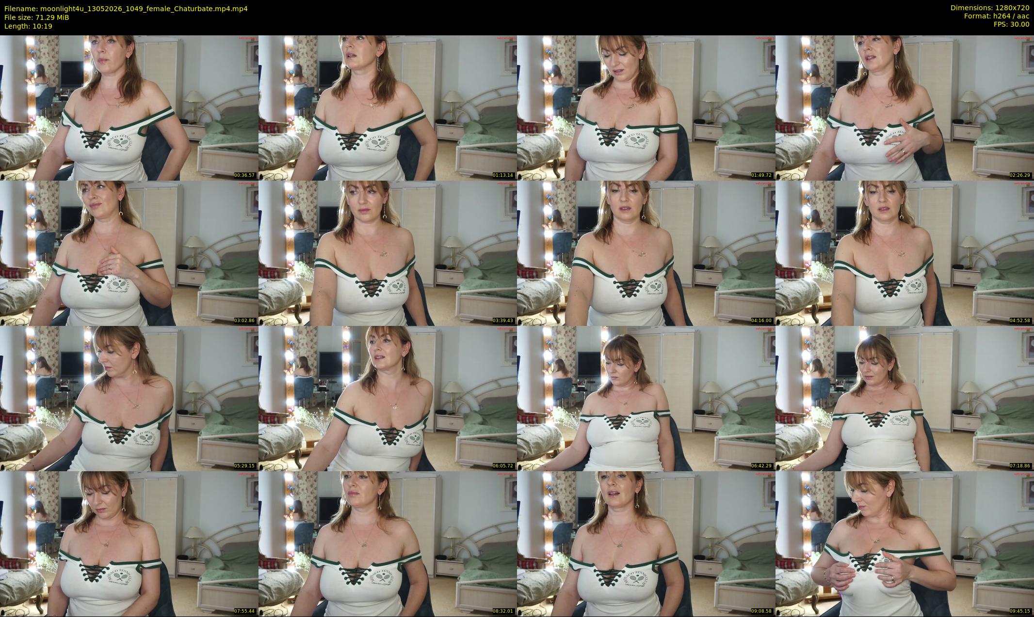 moonlight4u — 11 minute Chaturbate female cam show recording, 720p, May 13, 2026