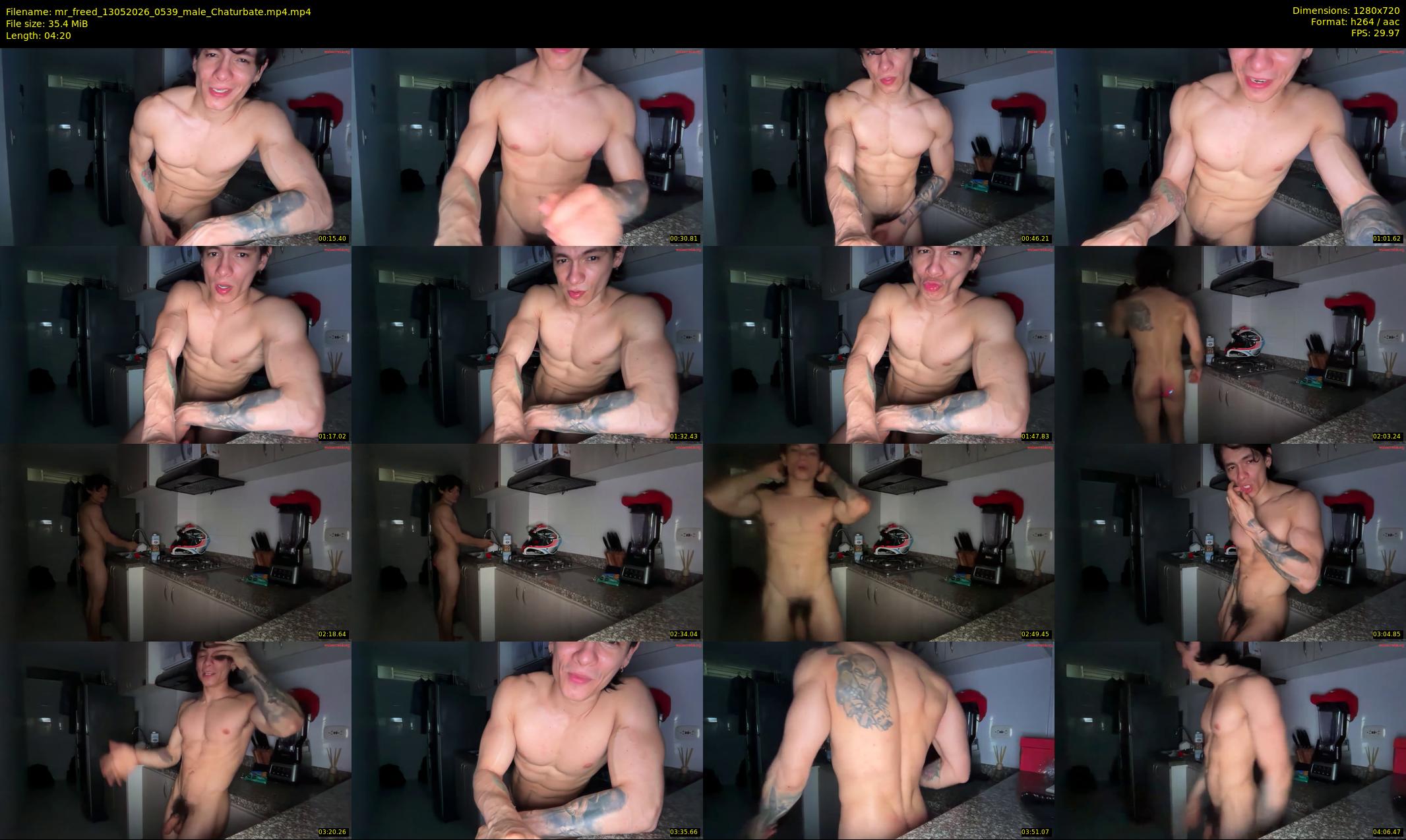 mr_freed — 5 minute Chaturbate male cam show recording, 720p, May 13, 2026